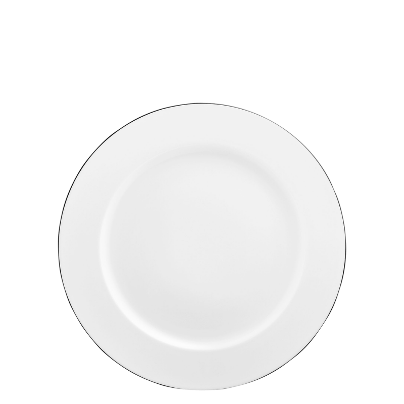 Fürstenberg "Wagenfeld" Underplate Black Line Porcelain 30,4 cm