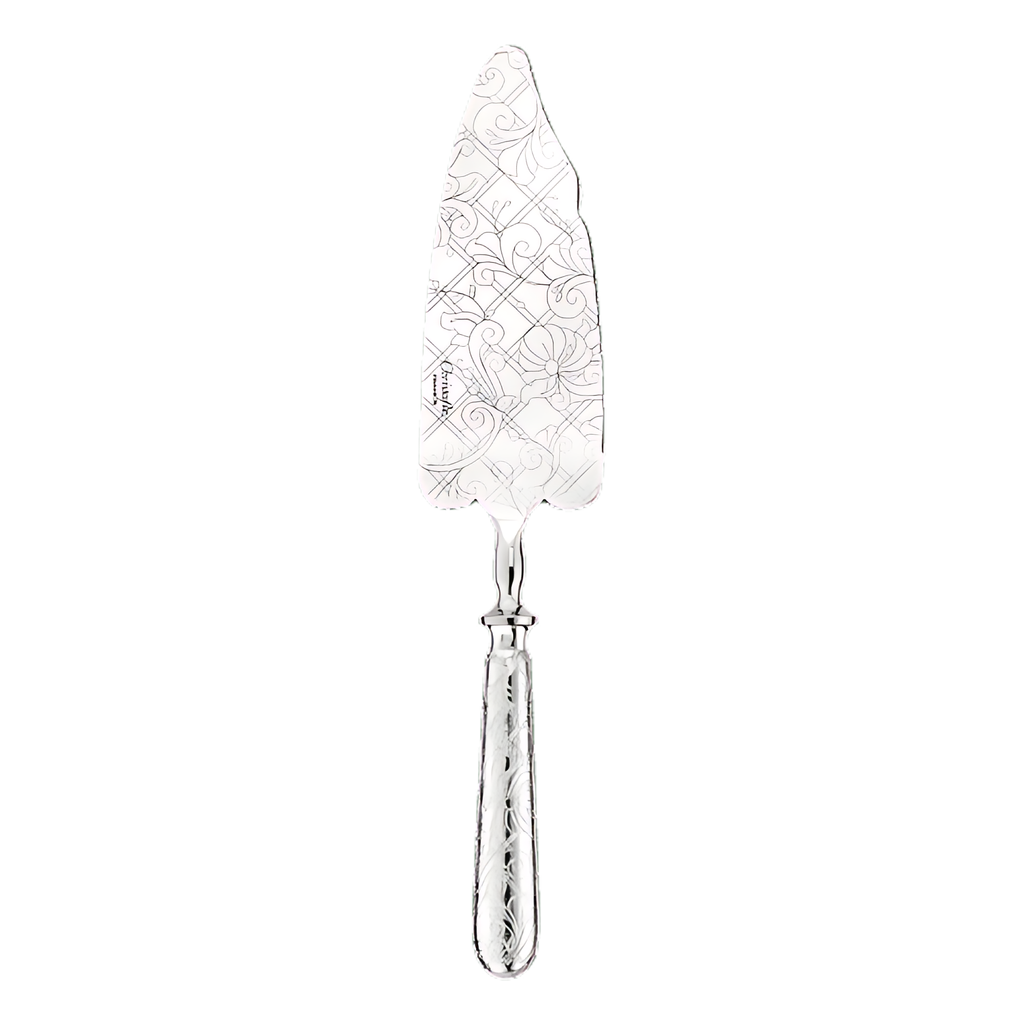 Christofle "Jardin D'Eden" Pie Server sterling silver 29 cm