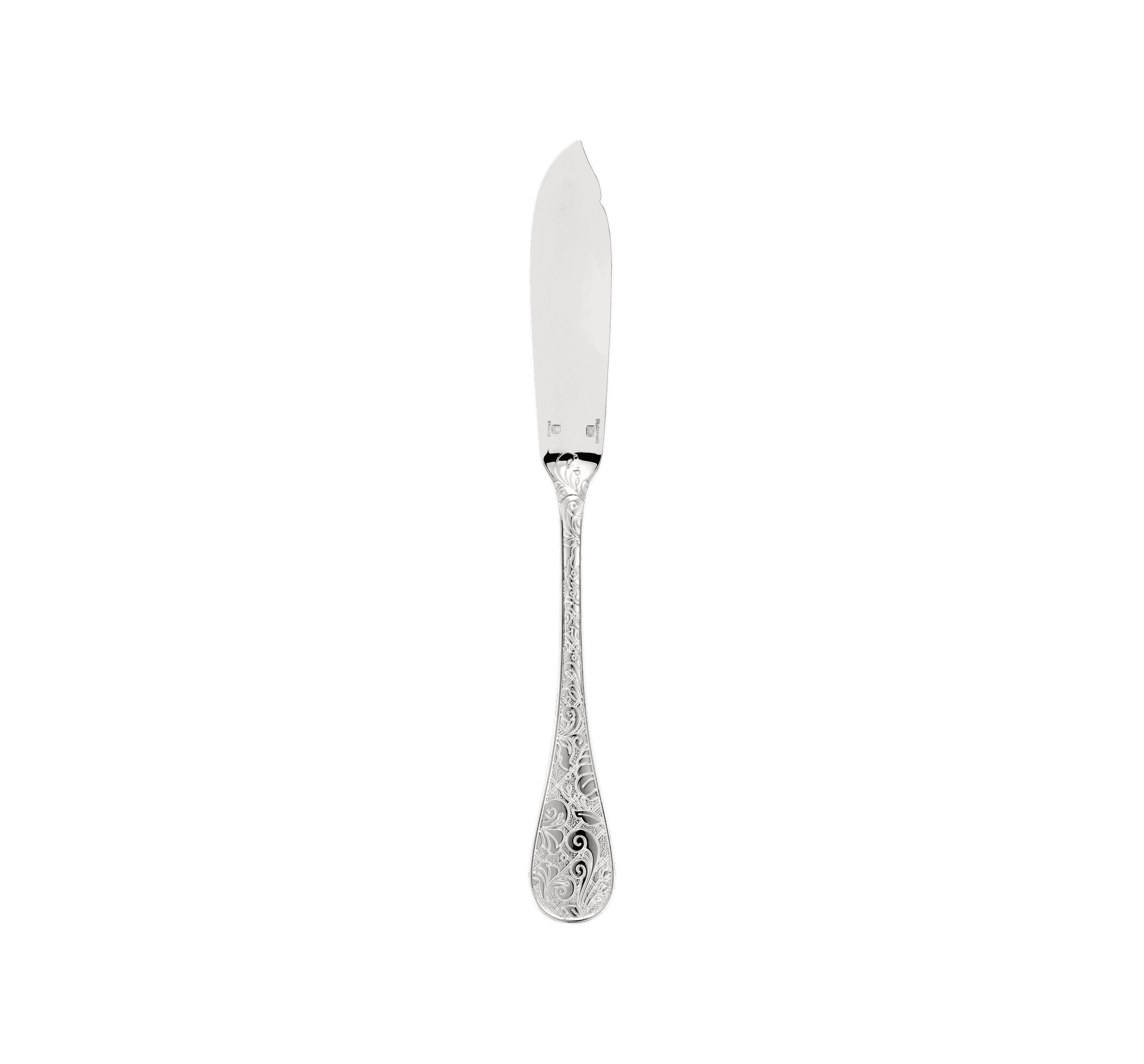 Christofle "Jardin D'Eden" Fish Knife silver plated 20 cm