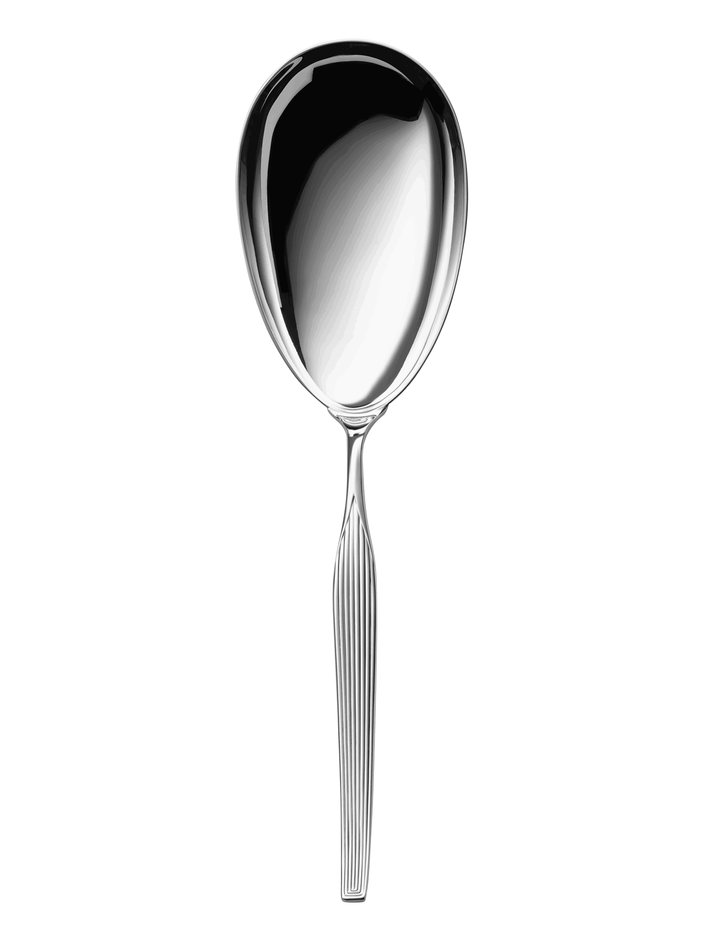 Robbe & Berking "Metropolitan" Compote Spoon small Sterling and gold plated 21,9 cm