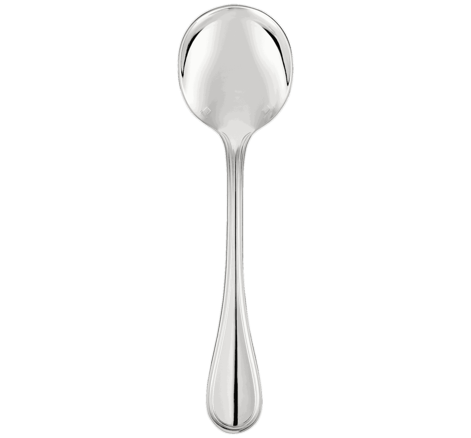 Christofle "Albi" Bouillon / Cream Spoon silver plated 17 cm