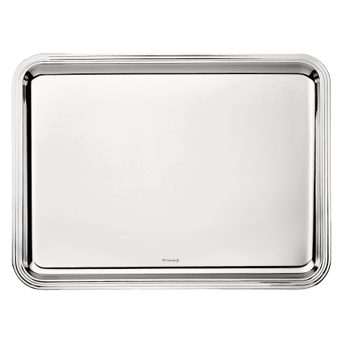 Christofle "Albi" Tray silver plated 36x28 cm