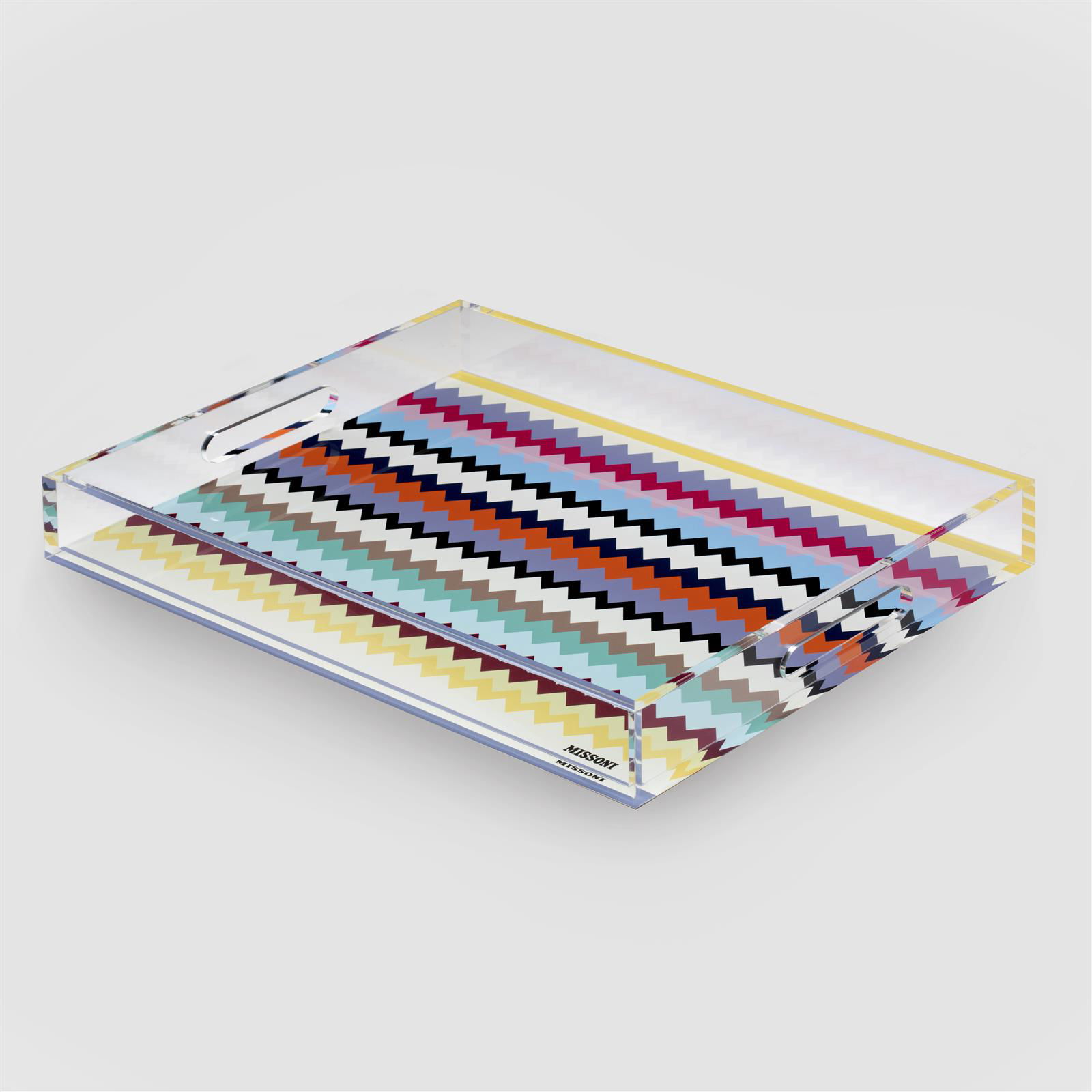 Missoni "Vassoio" Tray Riverbero Plastic 30x45 cm