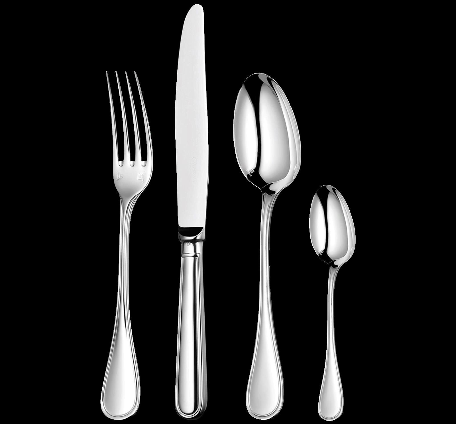 Christofle "Albi Acier" Table Set 24-piece stainless steel