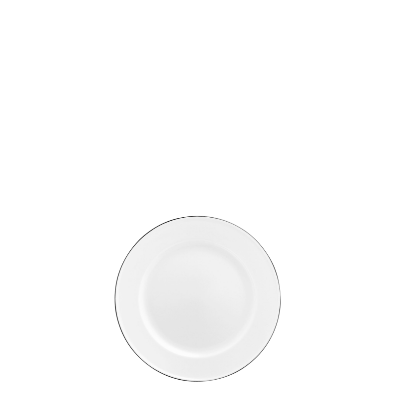 Fürstenberg "Wagenfeld" Plate Black Line Porcelain 17,7 cm