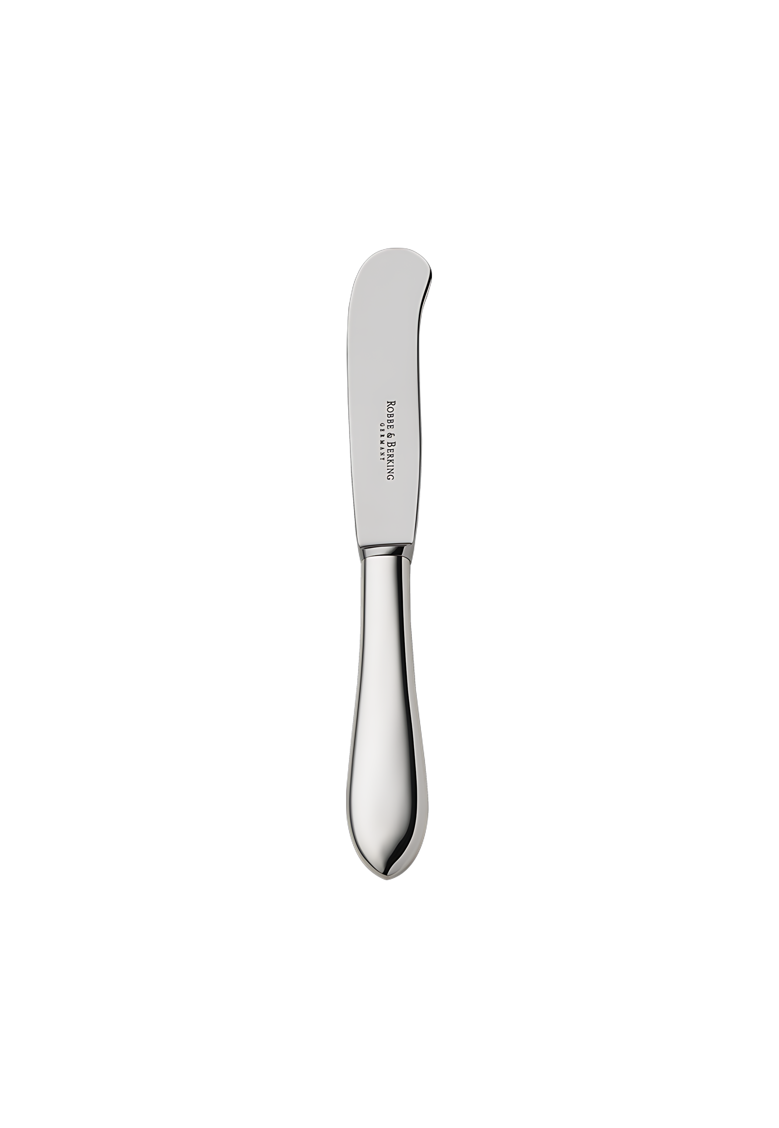 Robbe & Berking "Eclipse" Butter Knife with steel handle Sterling Silver 19,8 cm
