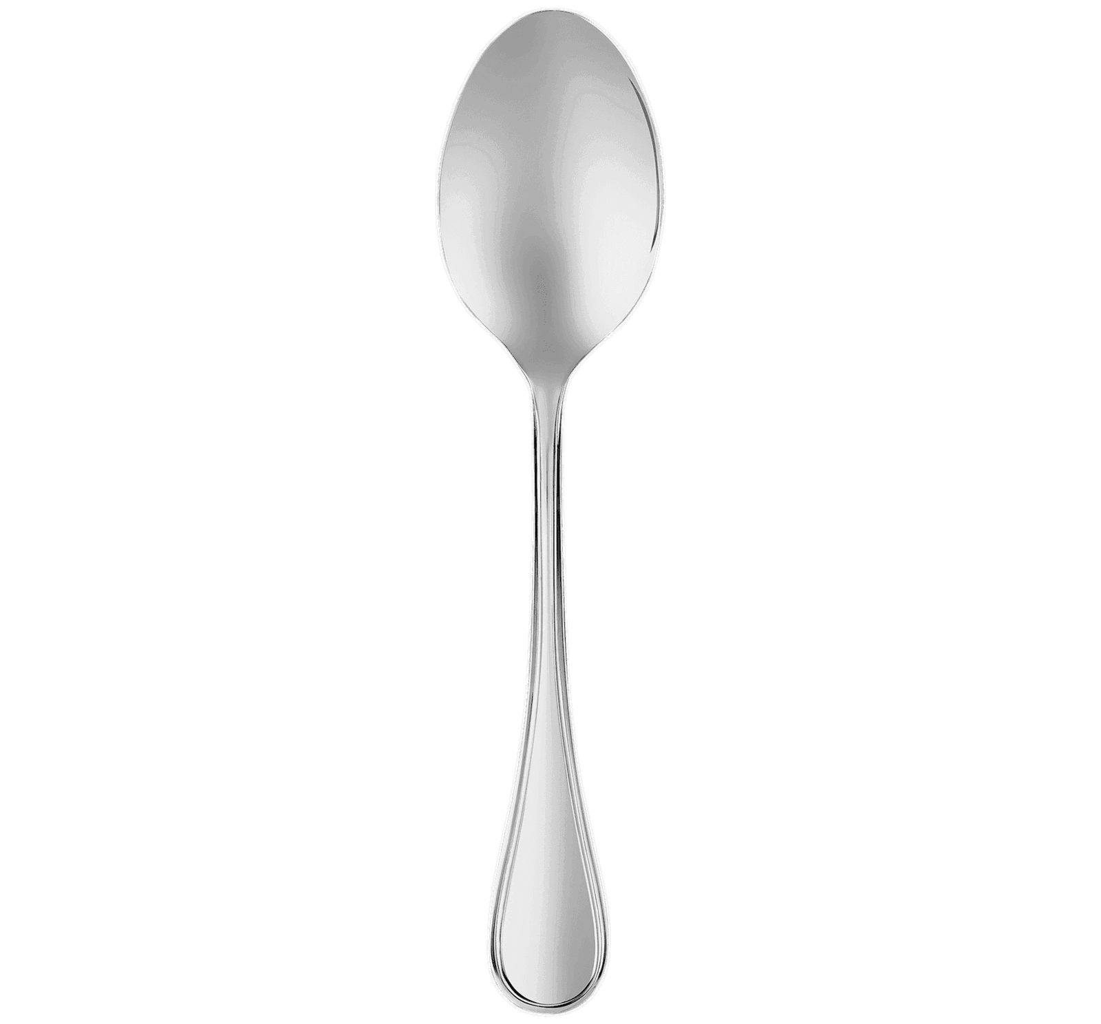 Christofle "Albi Acier" Vegetable Serving Spoon stainless steel 25 cm