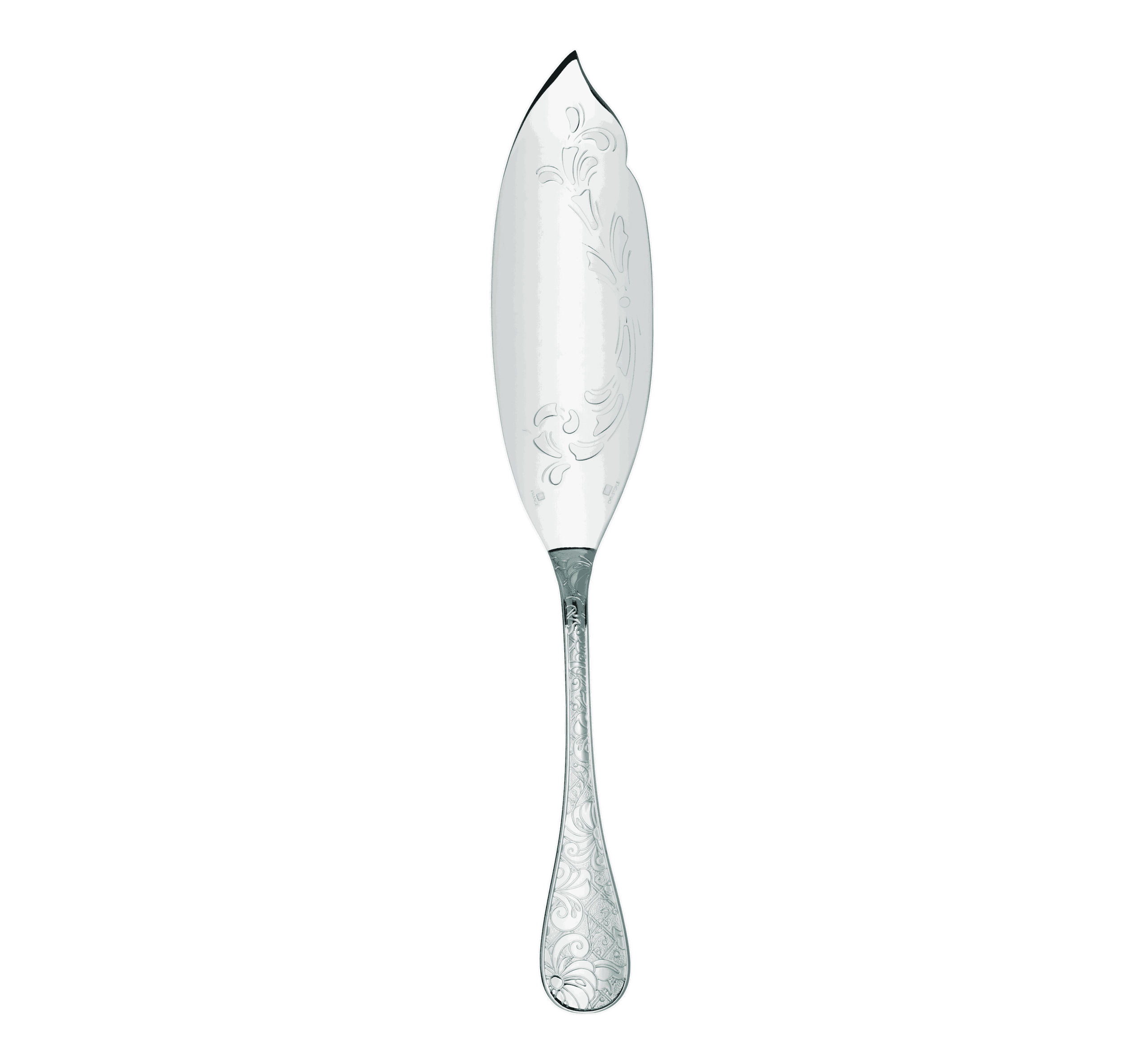 Christofle "Jardin D'Eden" Fish Serving Knife silver plated 28 cm