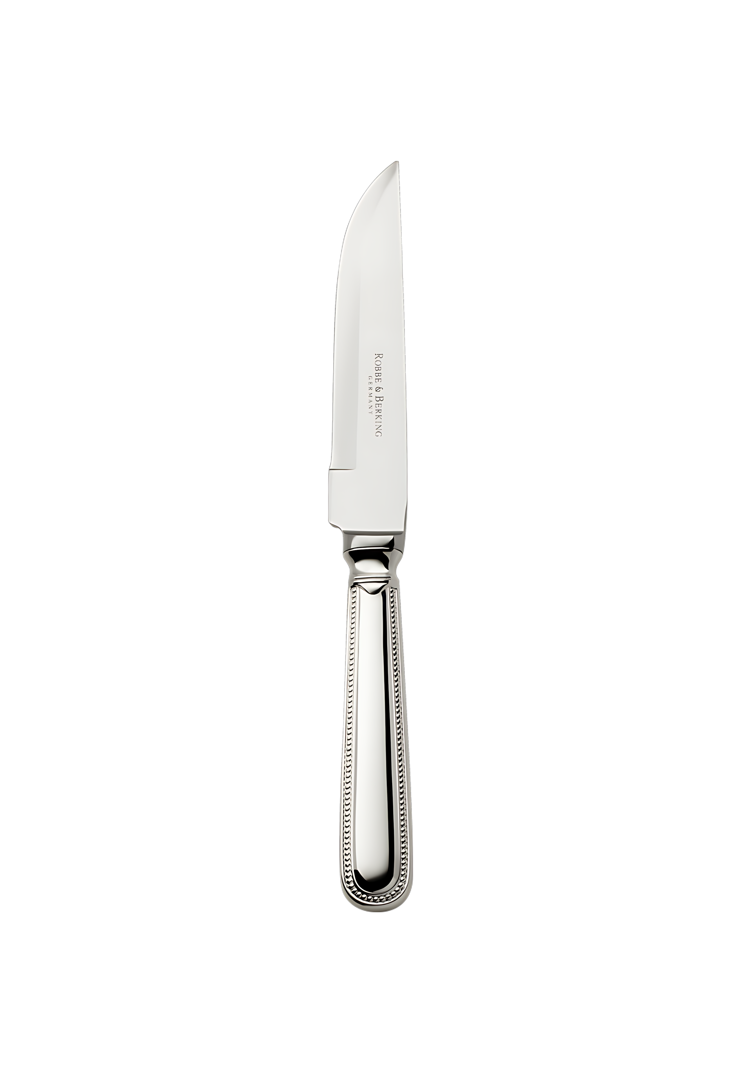 Robbe & Berking "French Pearl" Steak Knife and Fork Sterling Silver 21,7 cm