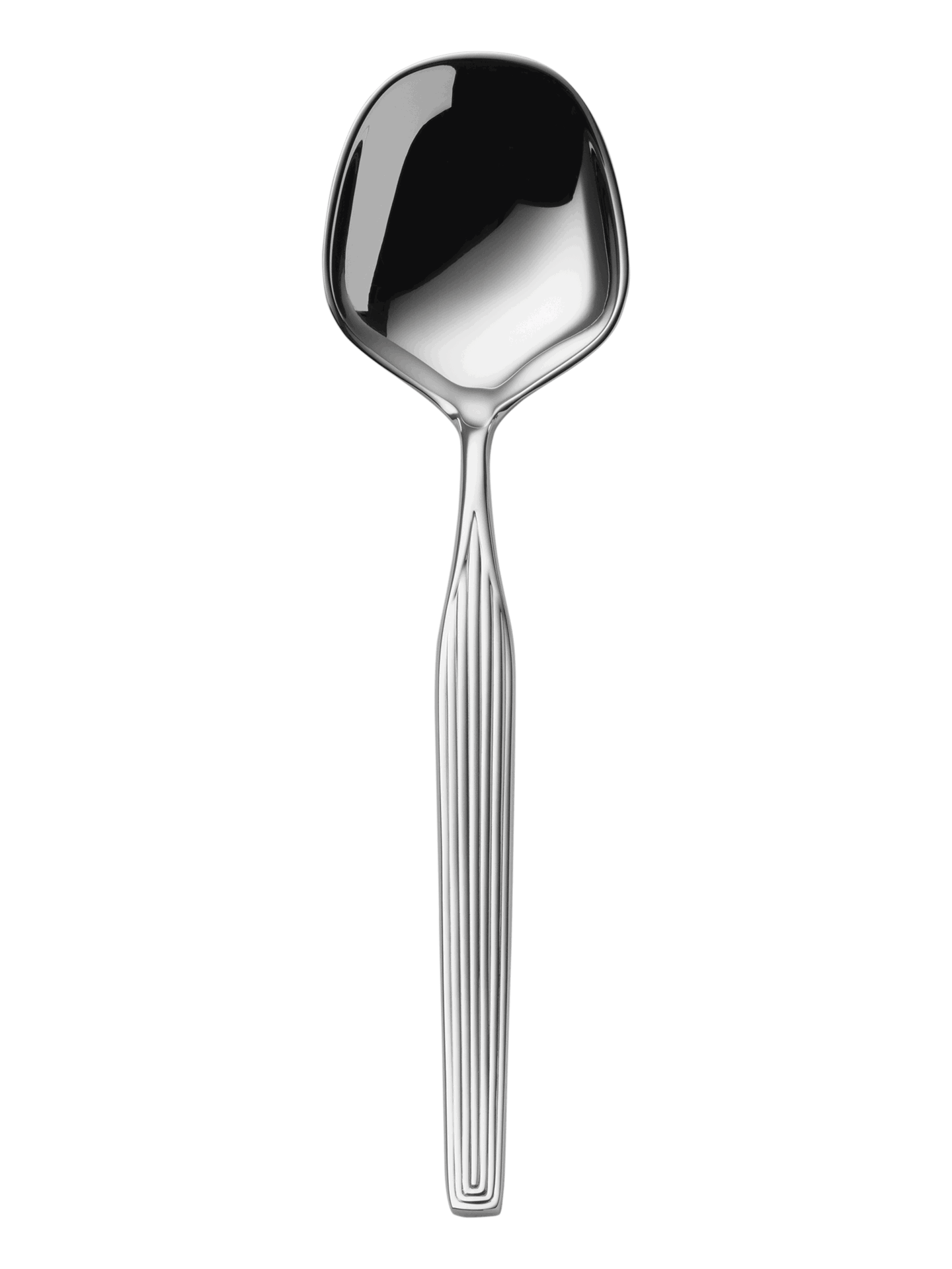 Robbe & Berking "Metropolitan" Sugar Spoon Sterling and gold plated 12,9 cm
