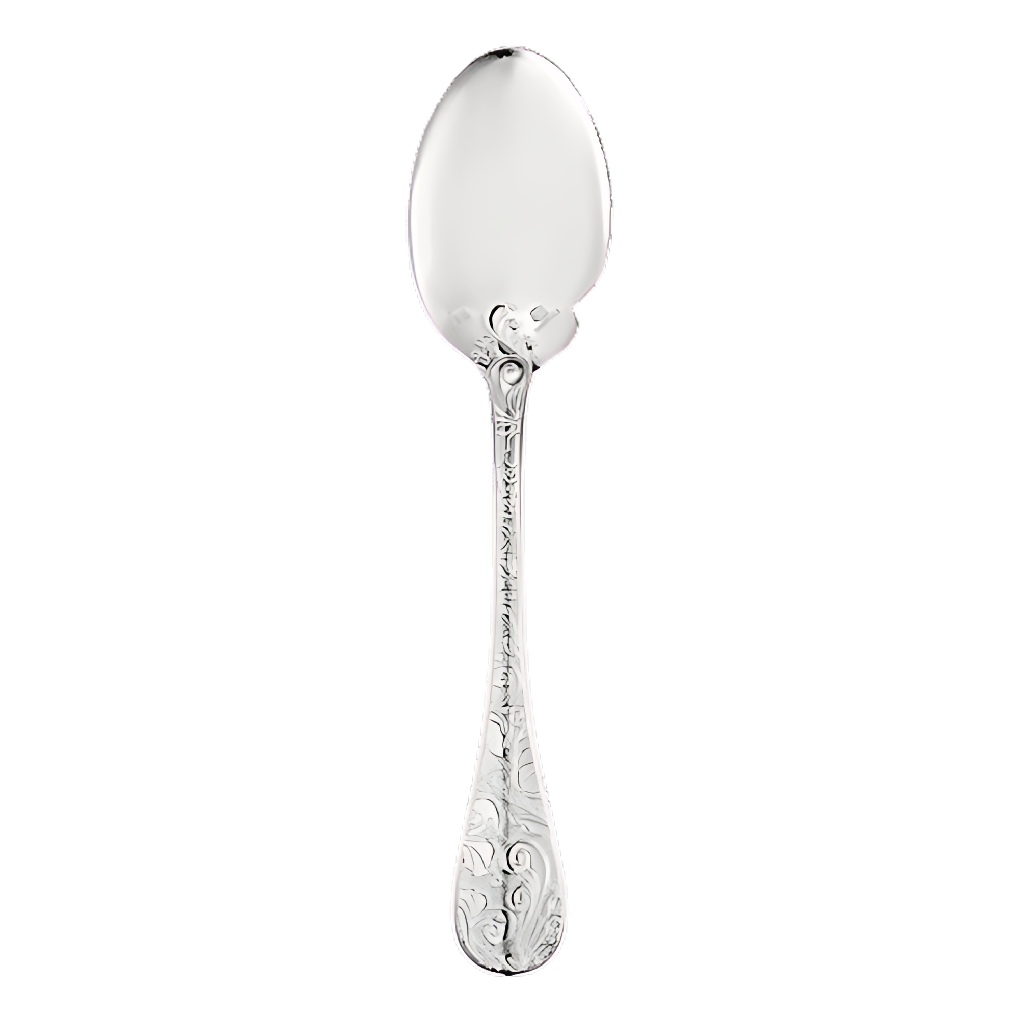Christofle "Jardin D'Eden" Gourmet Spoon individual sterling silver 18 cm