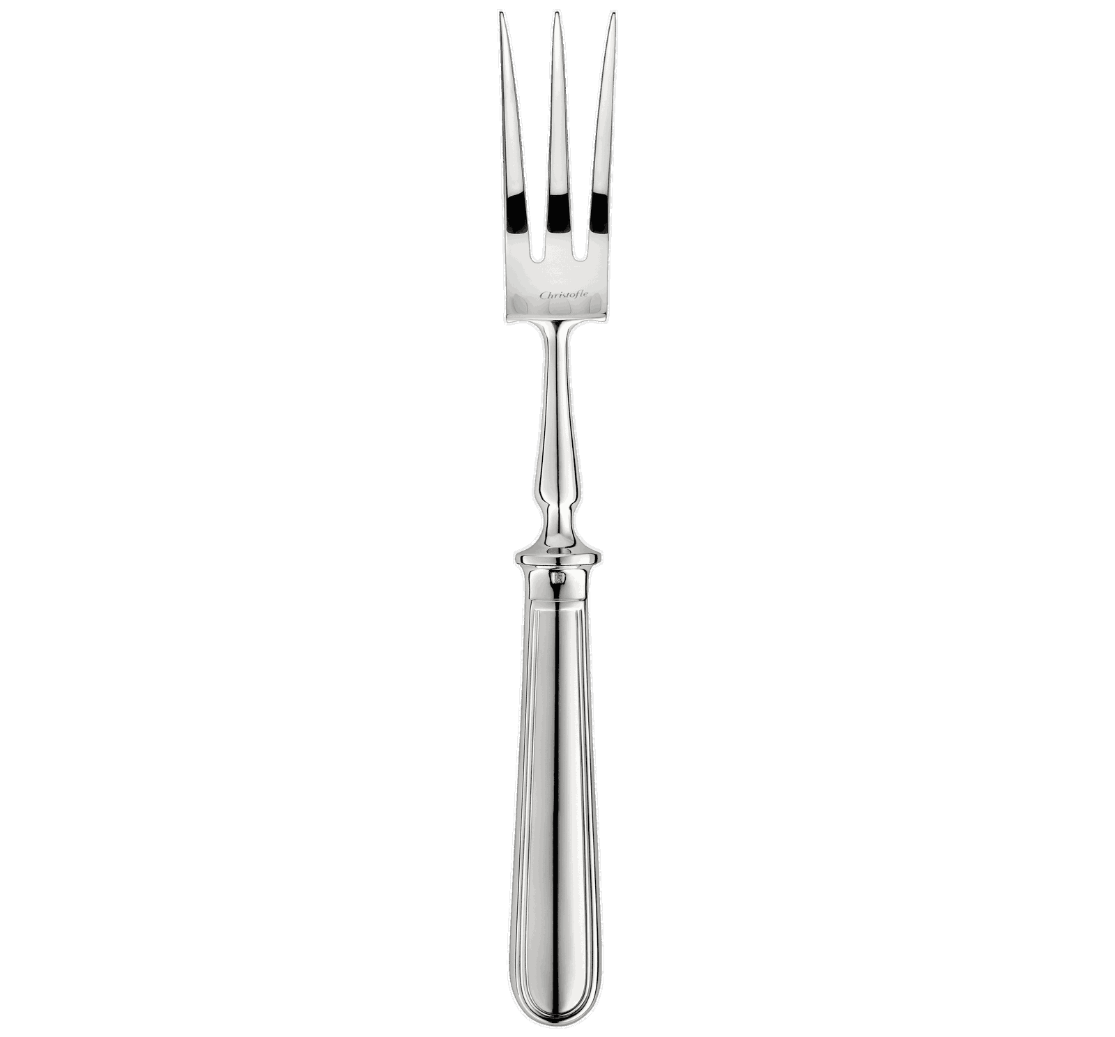 Christofle "Albi" Carving Fork silver plated 28 cm