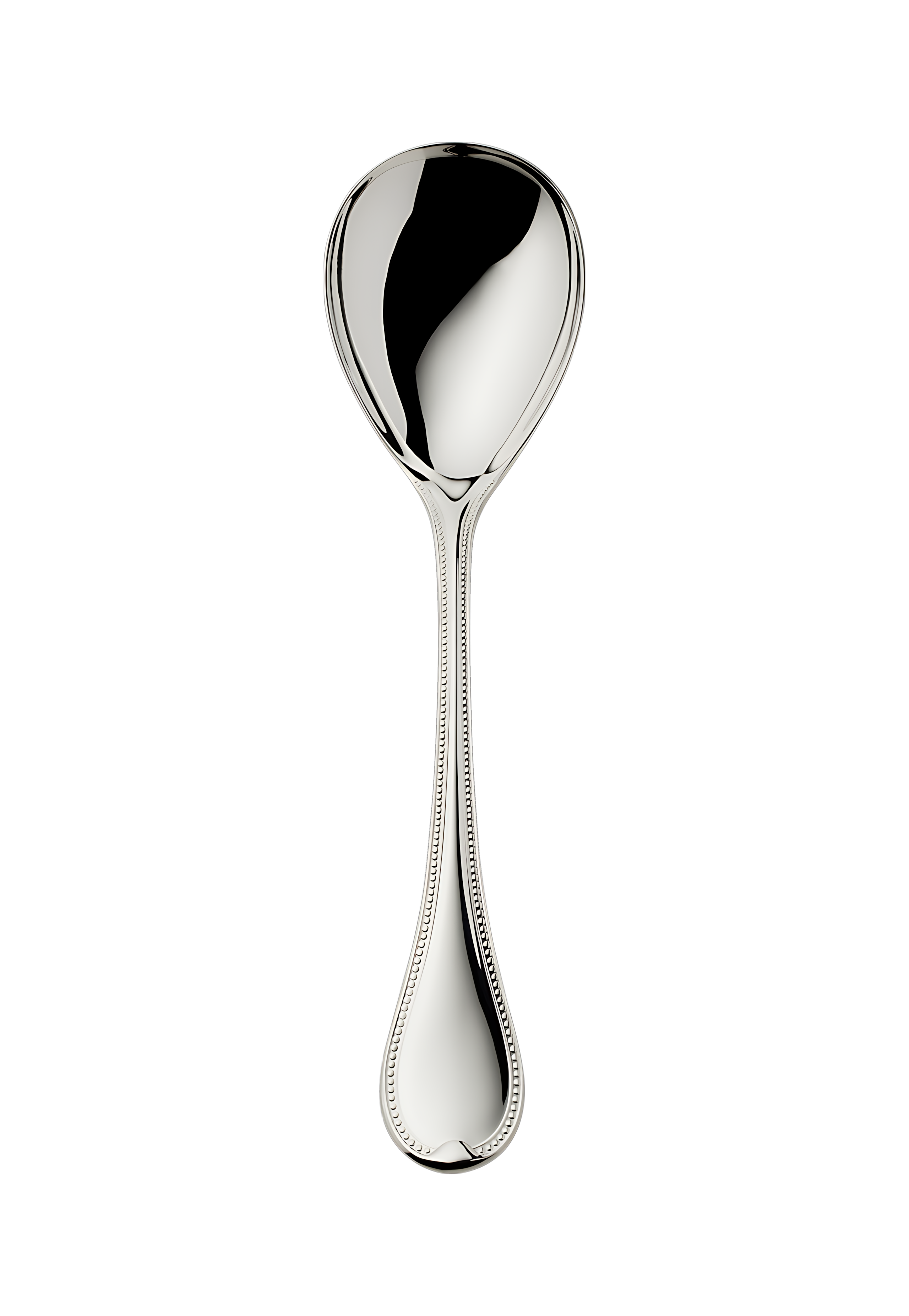 Robbe & Berking "French Pearl" Vegetable Serving Spoon Sterling Silver 23 cm