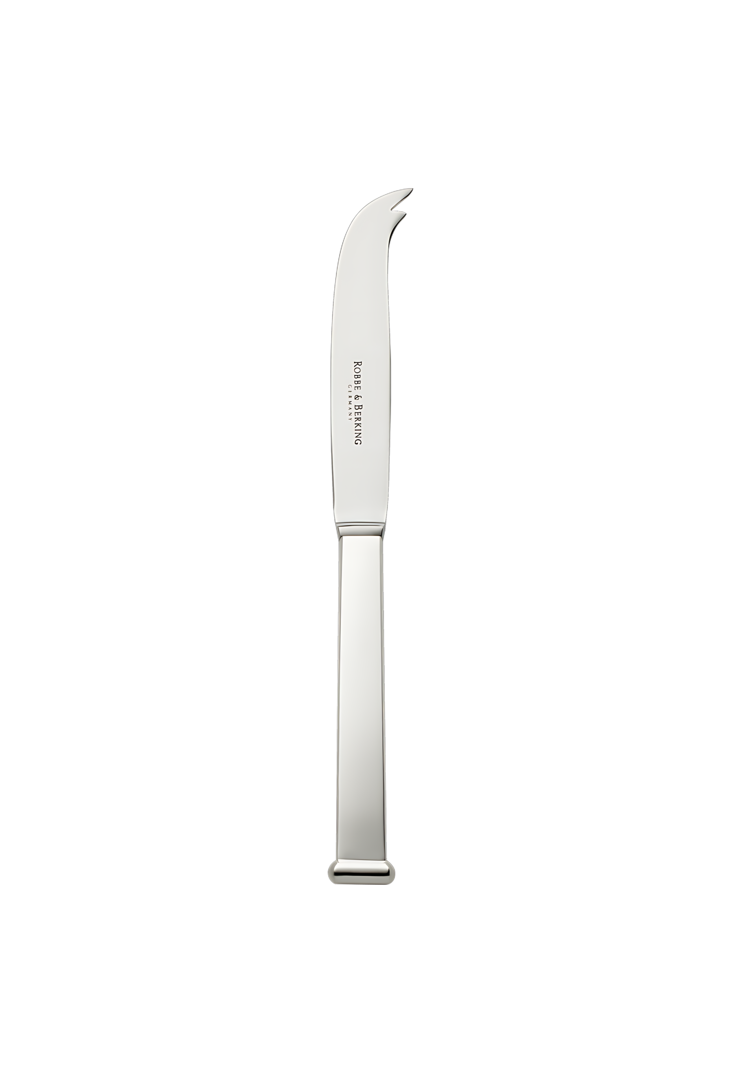 Robbe & Berking "Gio" Cheese Knife with steel handle Sterling Silver 20,5 cm