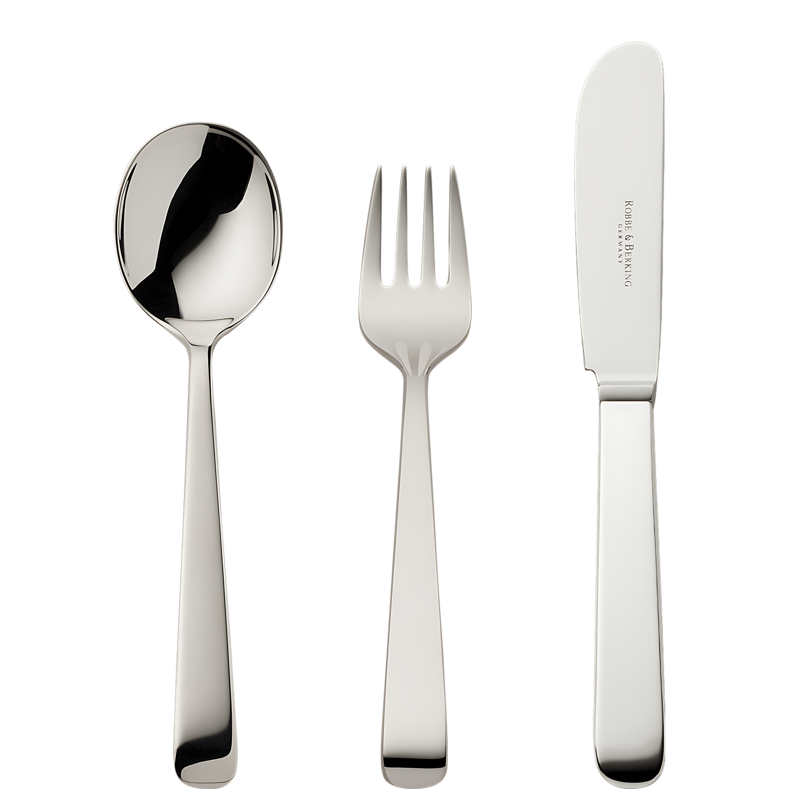 Robbe & Berking "Alta" Childrens Set 3-pcs Sterling Silver