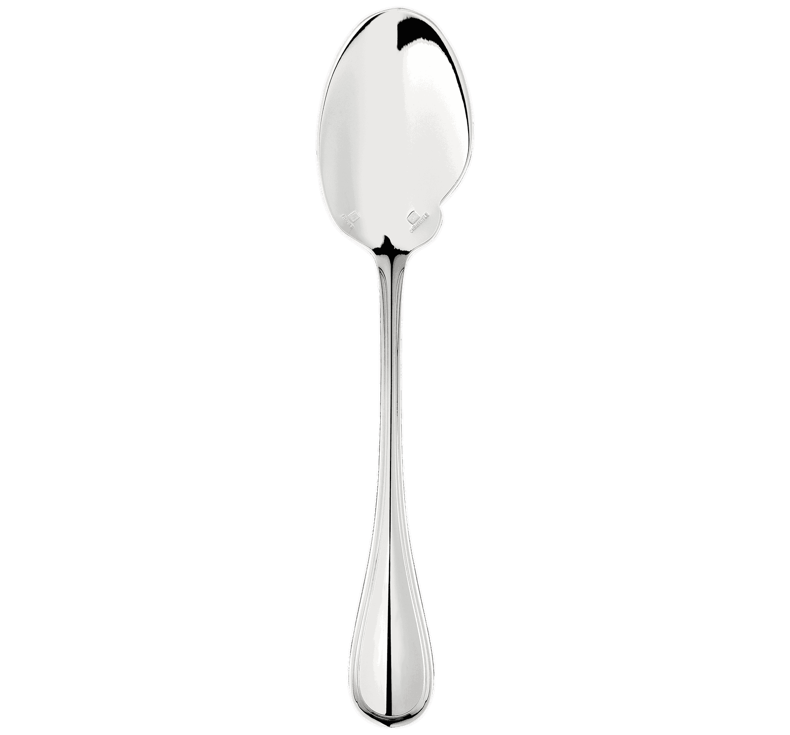 Christofle "Albi" Gourmet Spoon individual silver plated 18 cm