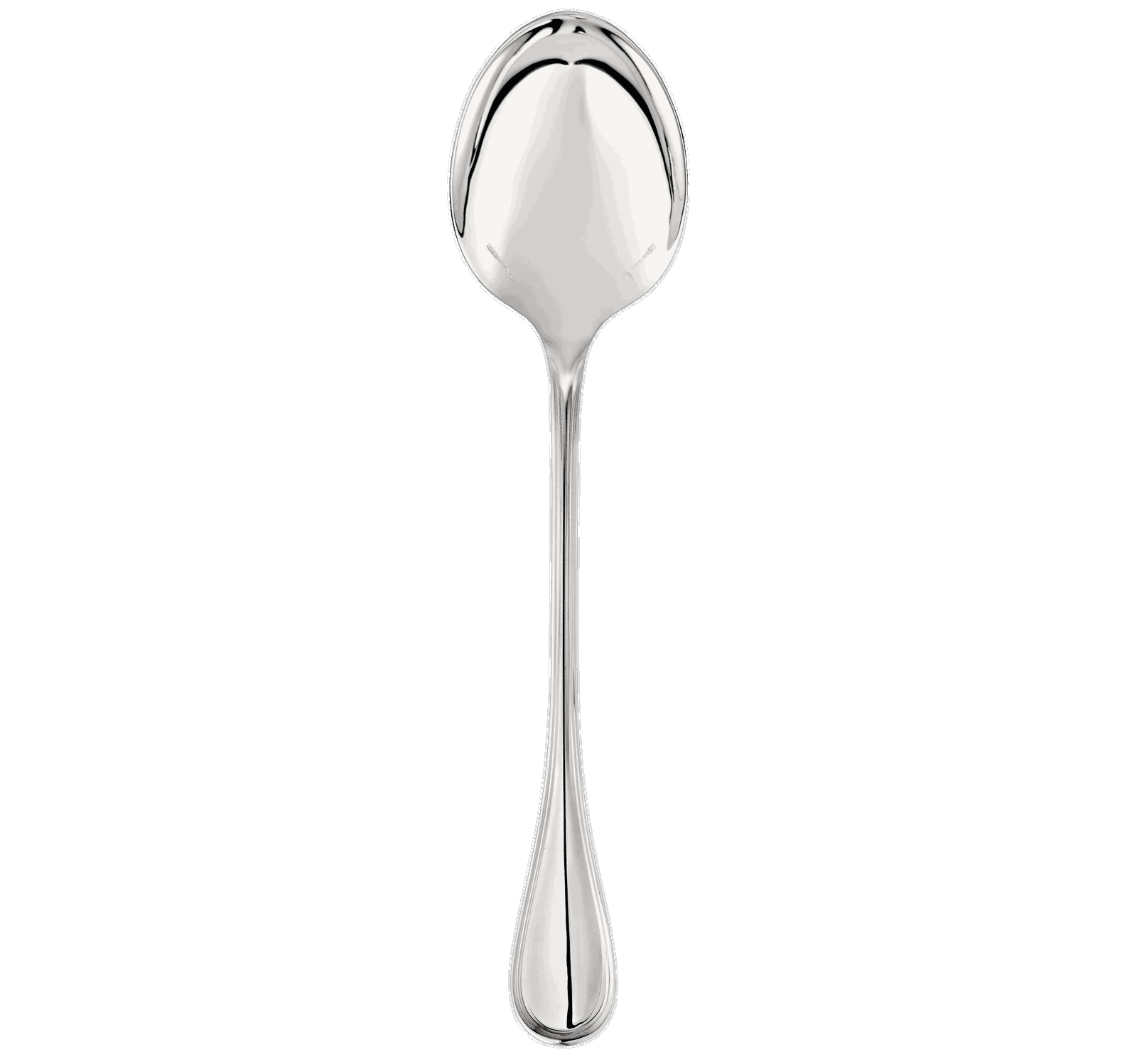 Christofle "Albi" Vegetable Serving Spoon sterling silver 25 cm