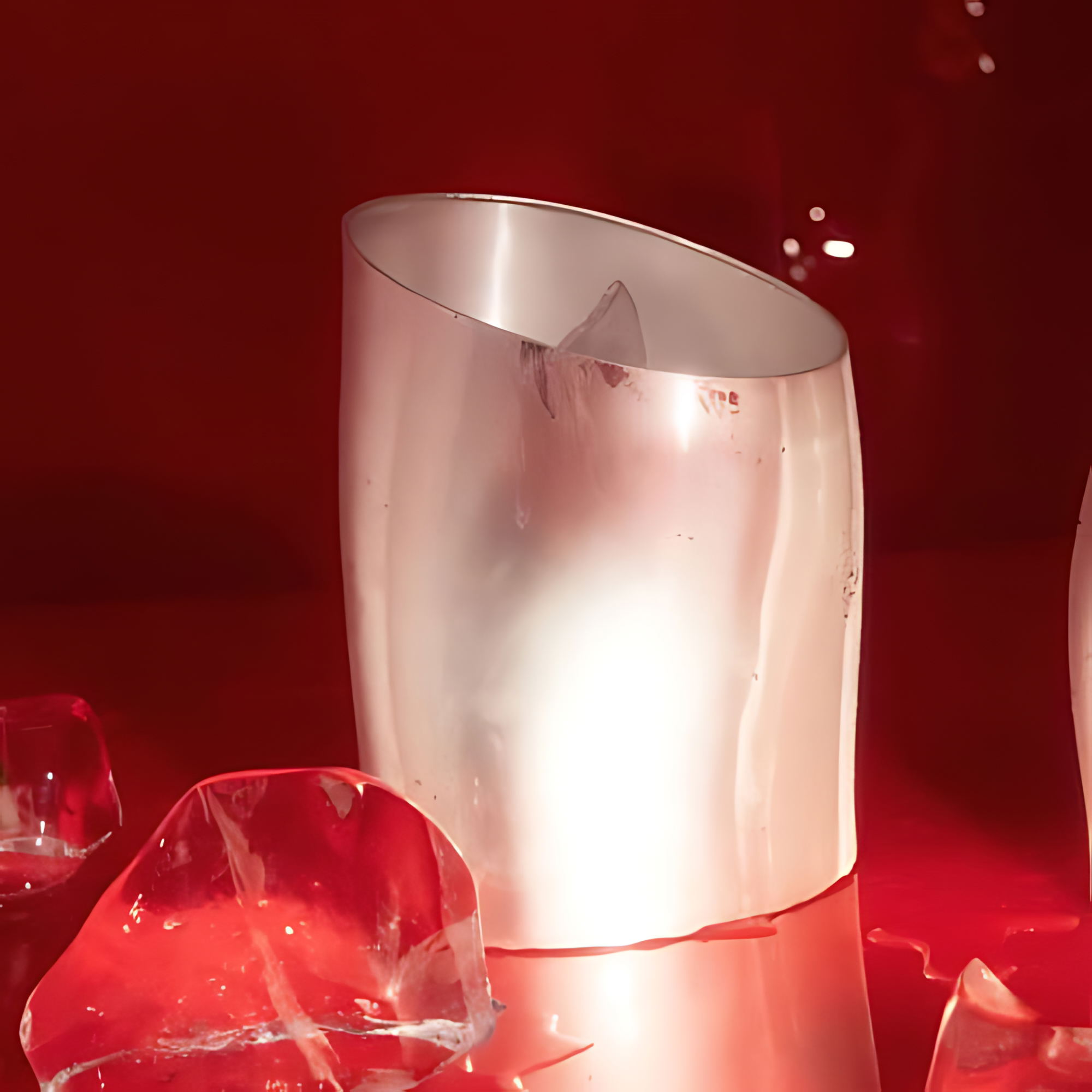 Christofle "Special Pieces" Champagne Cooler Dellipse sterling silver