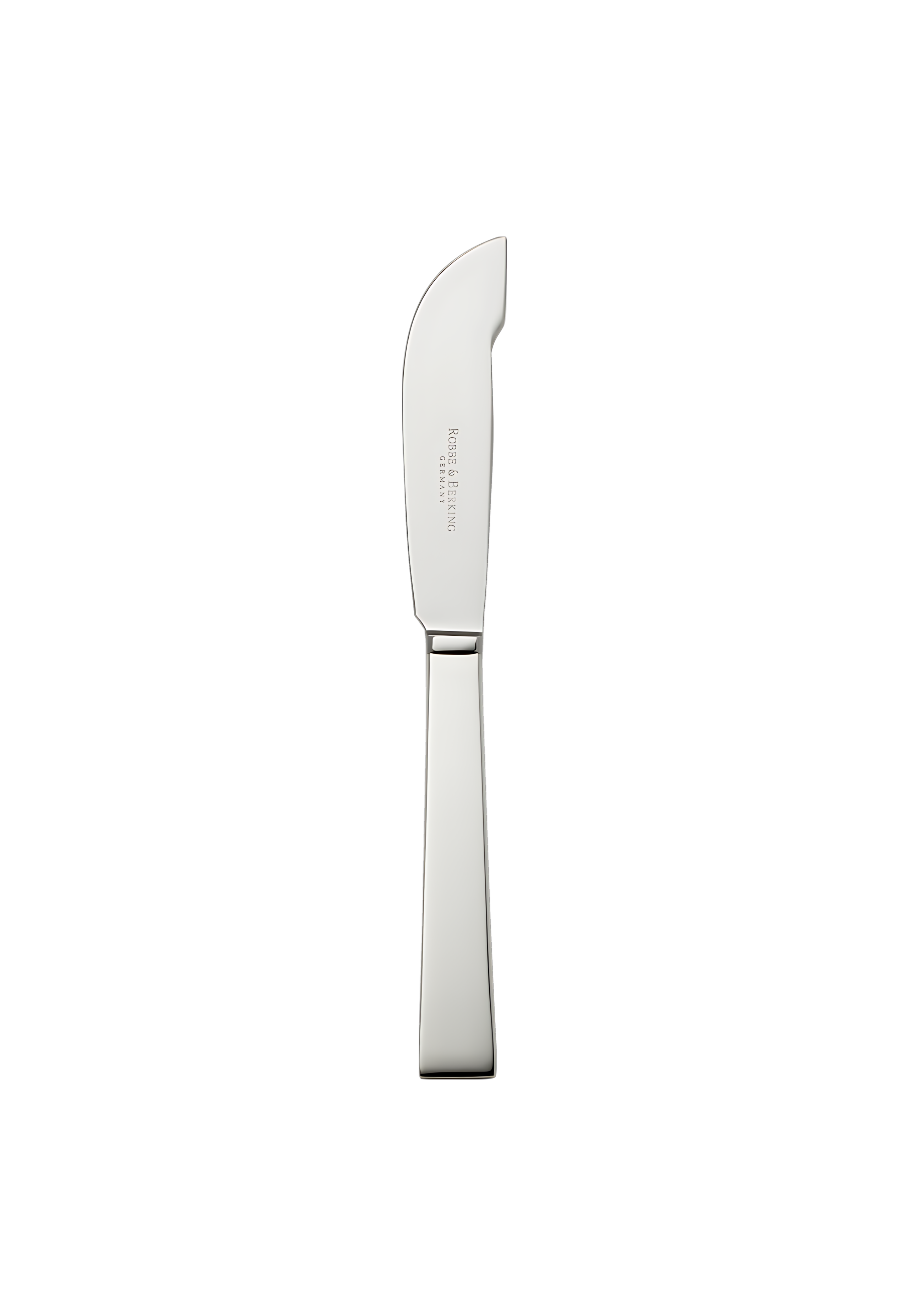Robbe & Berking "Sphinx" Cheese Knife with steel handle Sterling Silver 20 cm