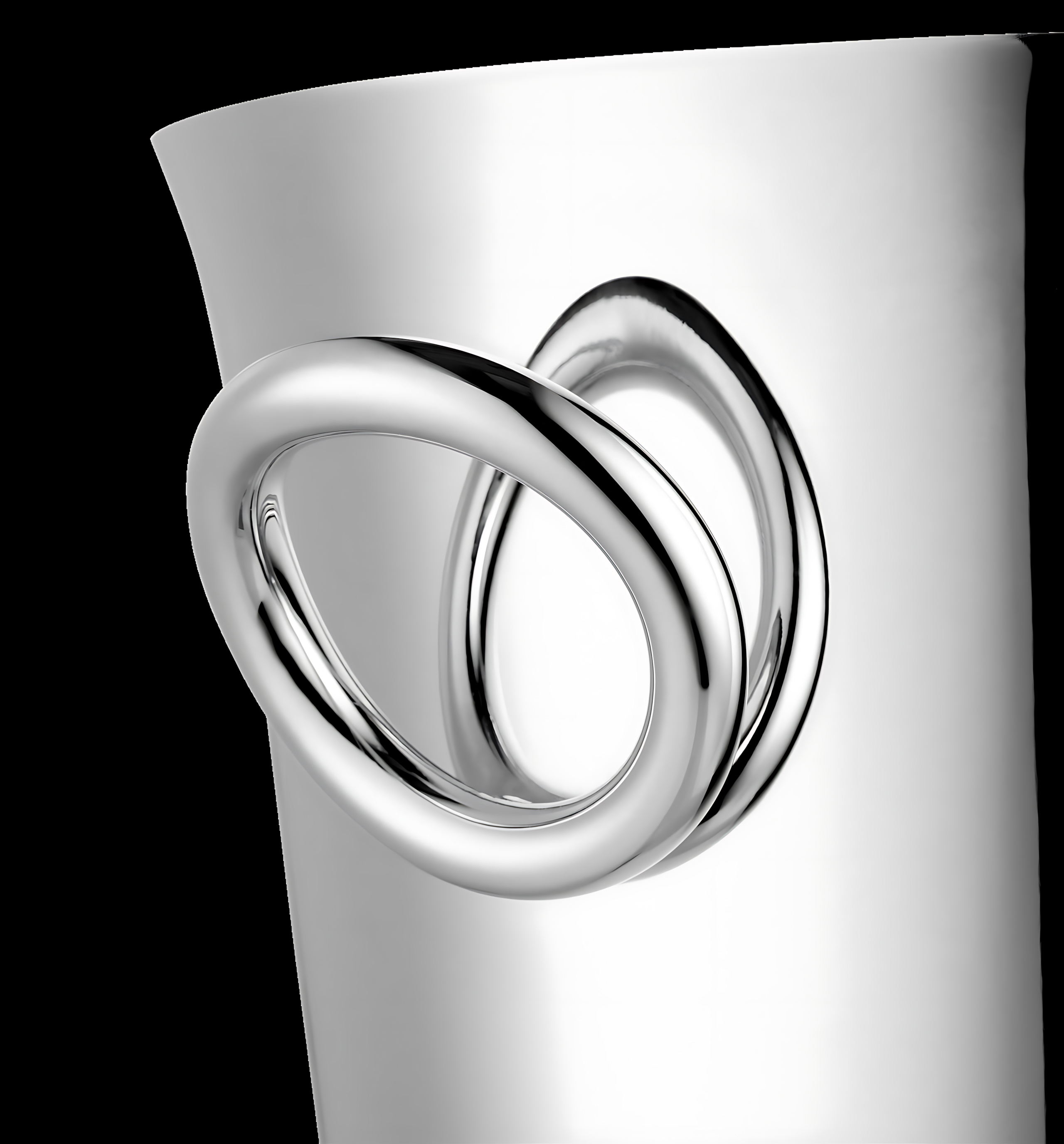 Christofle "Vertigo" Wine Cooler silver plated