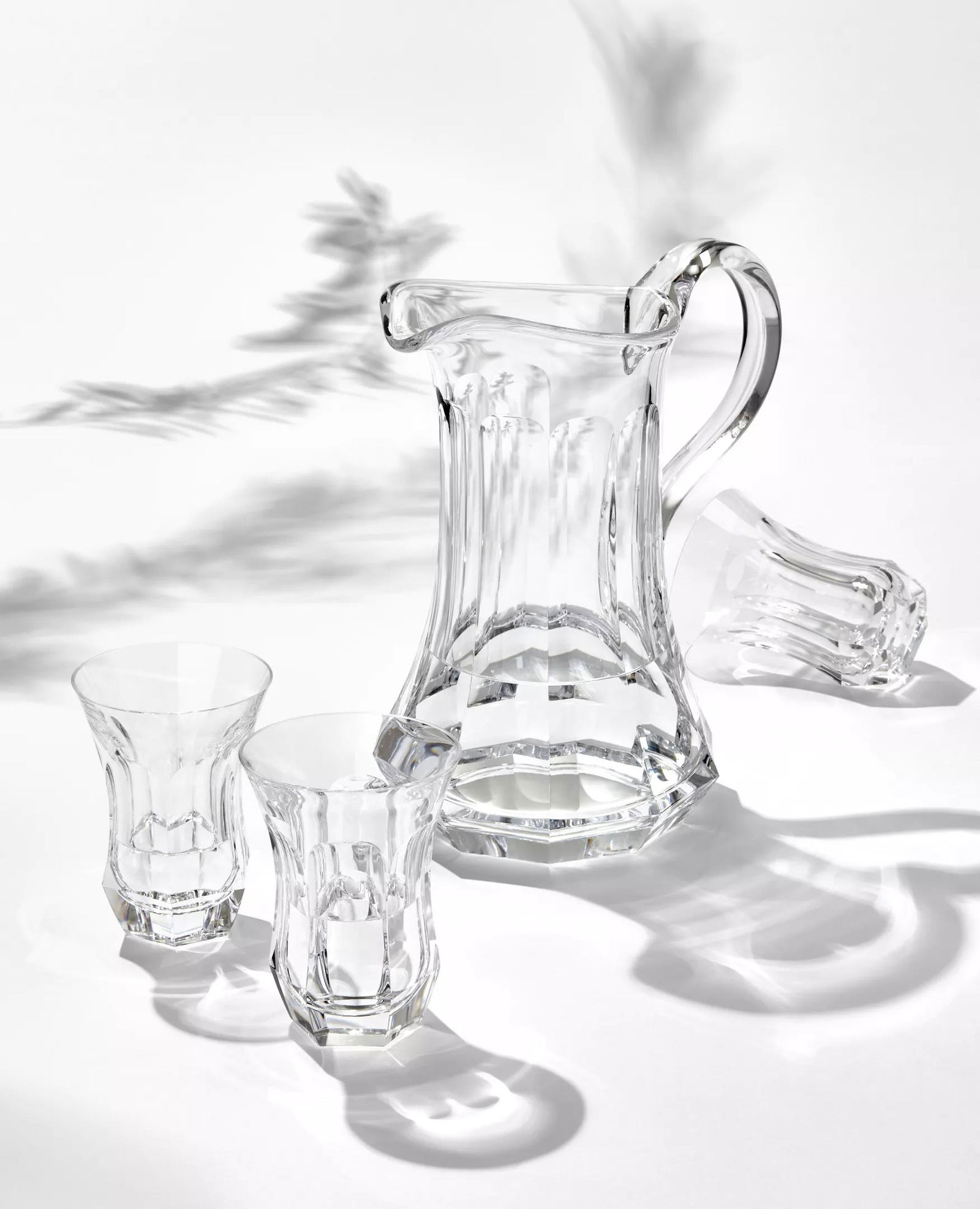Moser "Pope" Moser "Pope" Decanter (relief decor) Platinum Crystal Glass 1000 ml