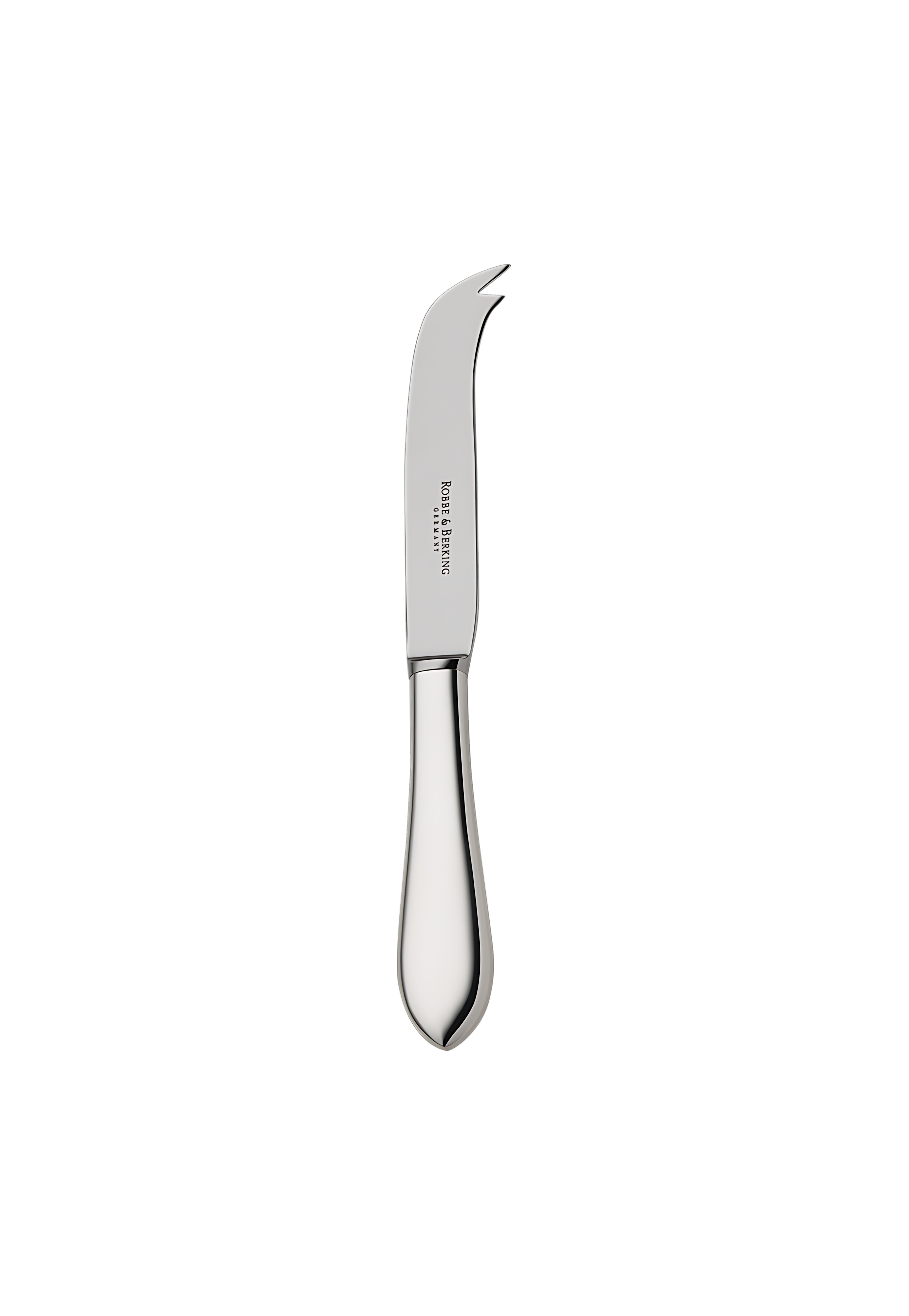 Robbe & Berking "Eclipse" Cheese Knife with steel handle Sterling Silver 20,3 cm