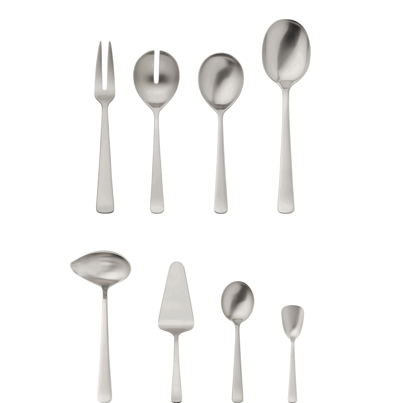 Robbe & Berking "Atlantic" Serving Set 10-pcs stainless steel