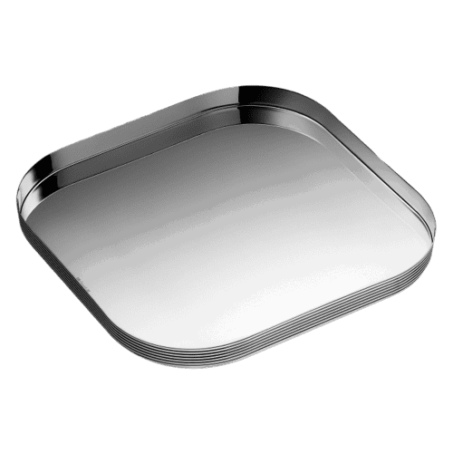Christofle "Special Pieces" Tray K+T silver plated 26x26 cm