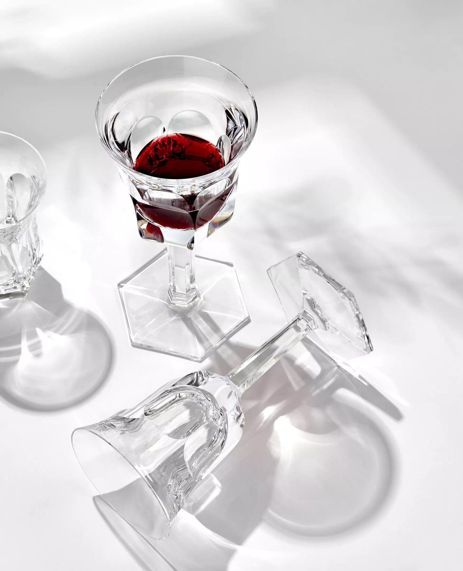 Moser "Pope" Moser "Pope" Decanter (relief decor) Platinum Crystal Glass 1000 ml