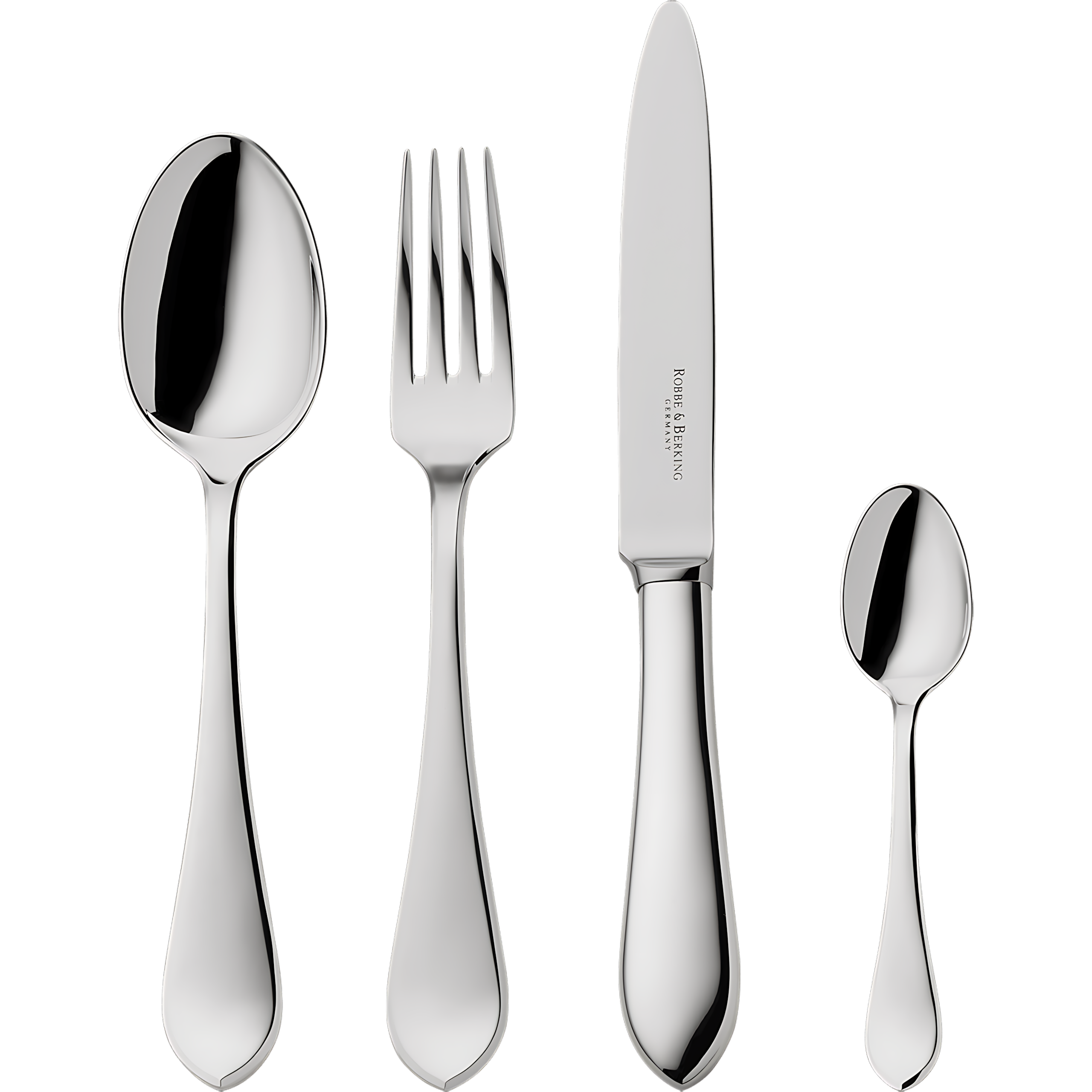 Robbe & Berking "Eclipse" Dinner Set 24-pcs Sterling Silver