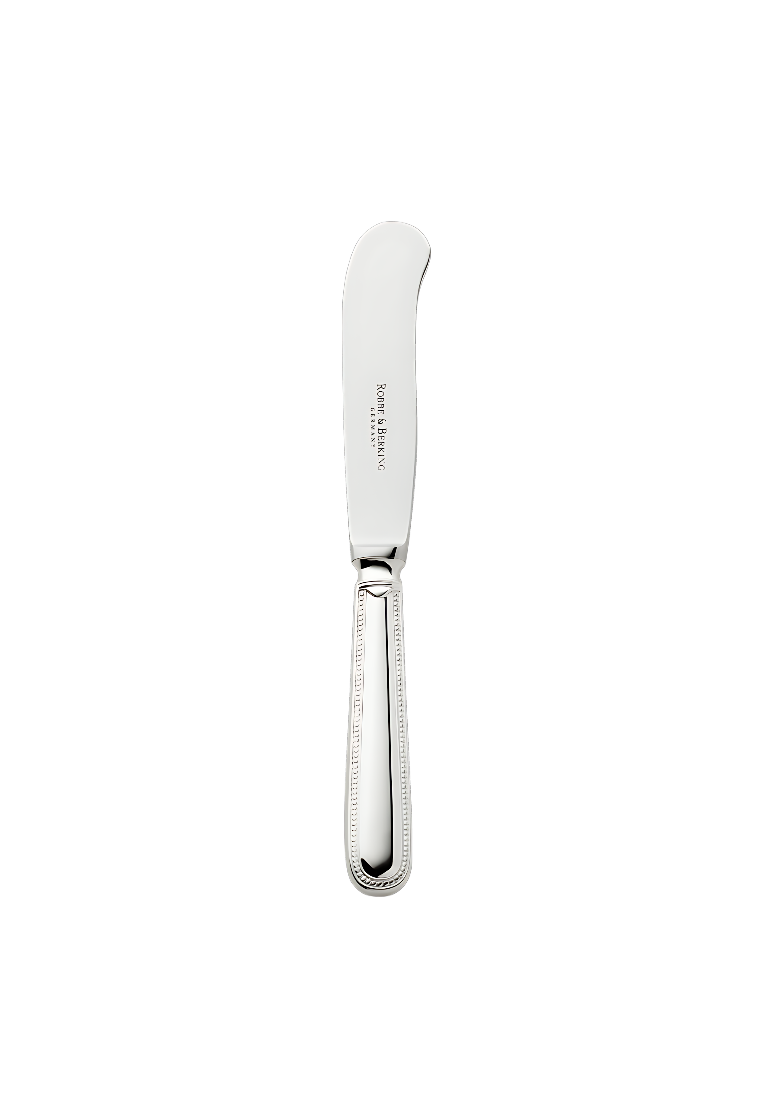 Robbe & Berking "French Pearl" Butter Knife with steel handle Sterling Silver 19,2 cm