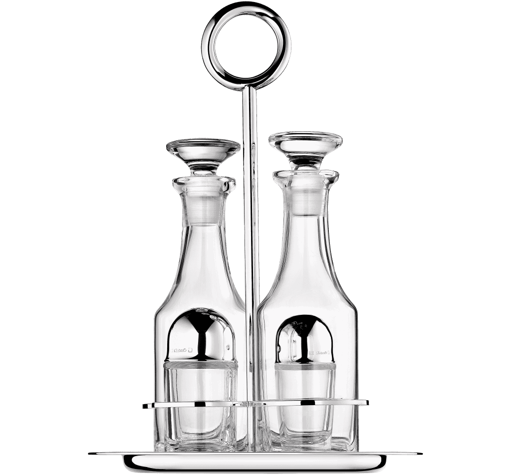 Christofle "Vertigo" Spice Holder silver plated