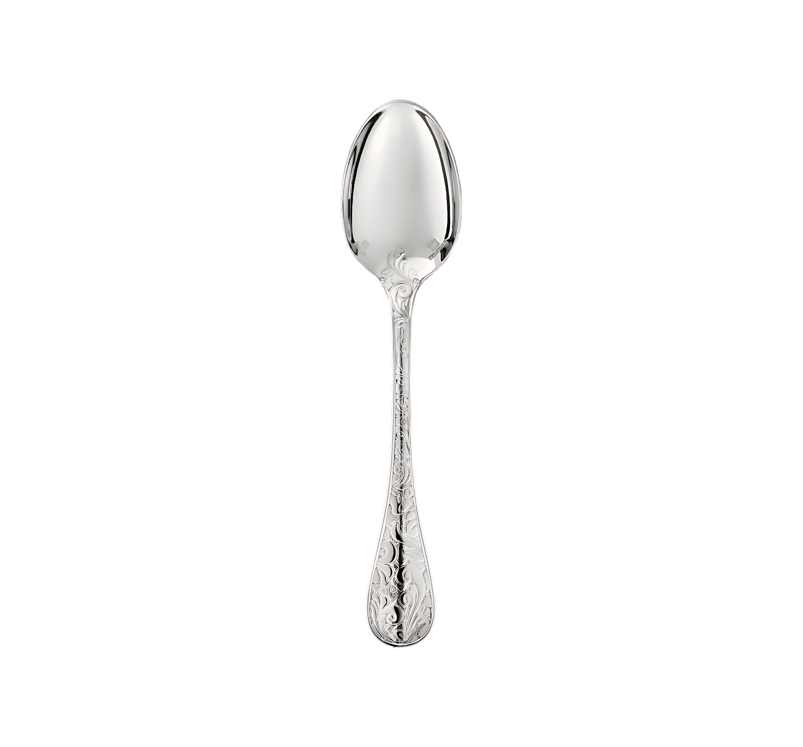 Christofle "Jardin D'Eden" Coffee Spoon sterling silver 14 cm