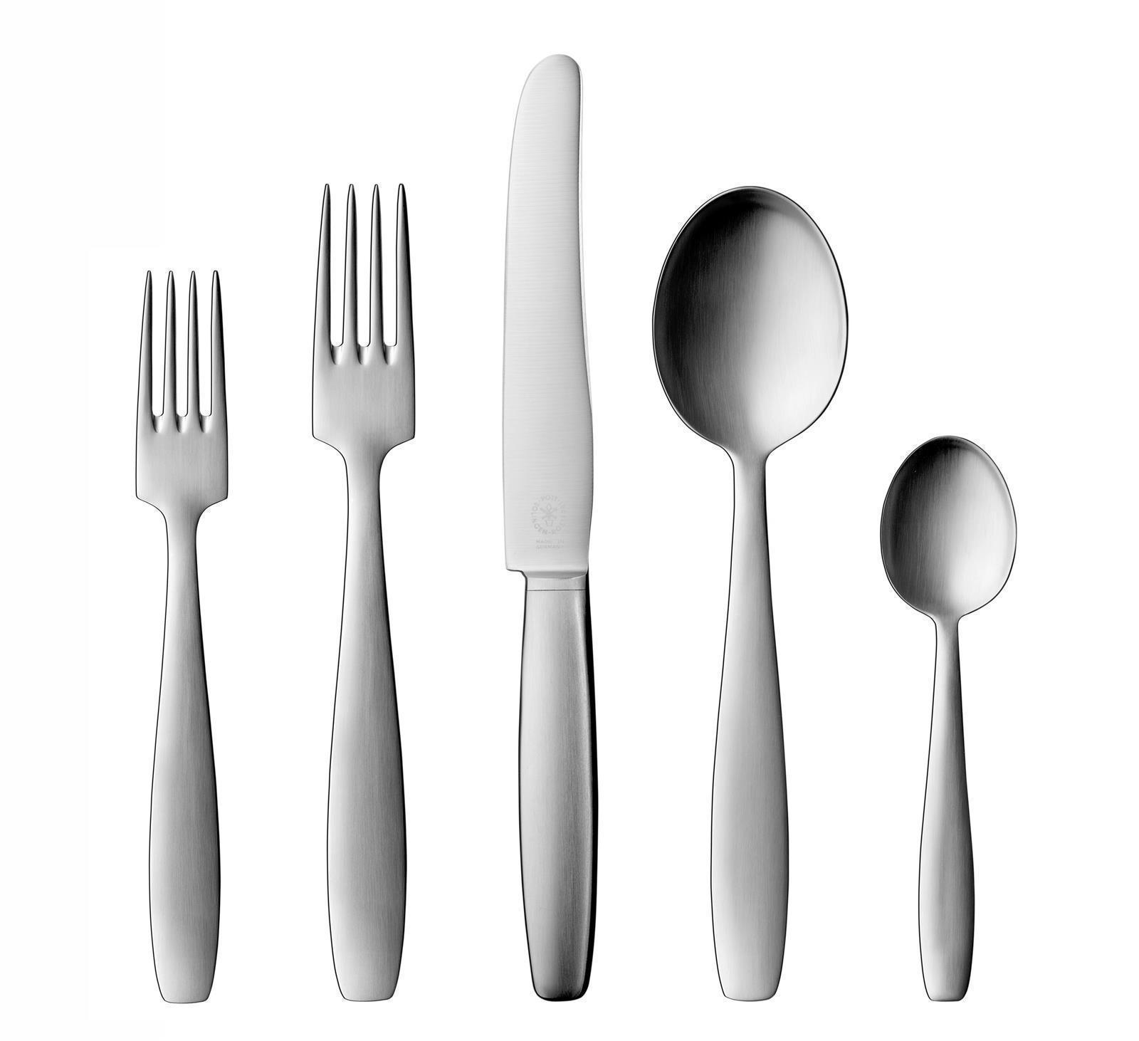 Pott "20" Table Set 24-piece stainless steel Pott "81" Table Set 4-piece Sterling Silver