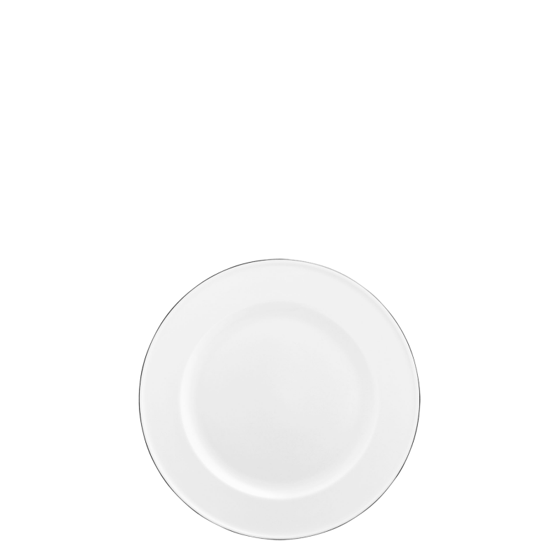 Fürstenberg "Wagenfeld" Plate Black Line Porcelain 21,3 cm