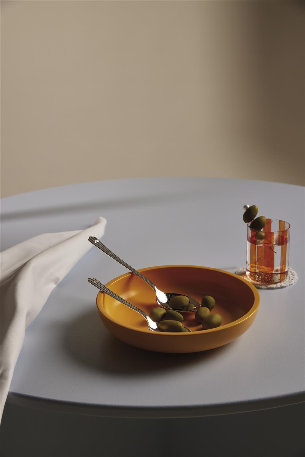 Christofle "Aria" Espresso Spoon silver plated 10 cm