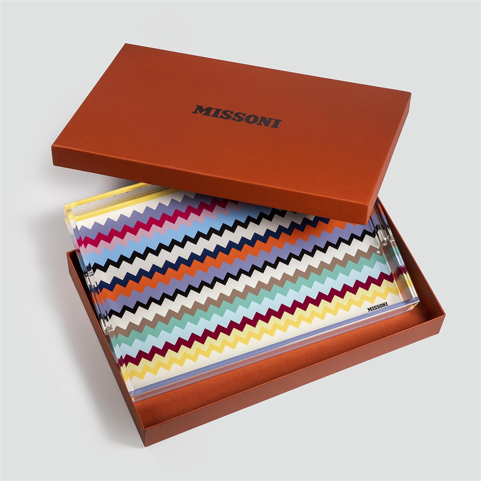 Missoni "Vassoio" Tray Riverbero Plastic 30x45 cm