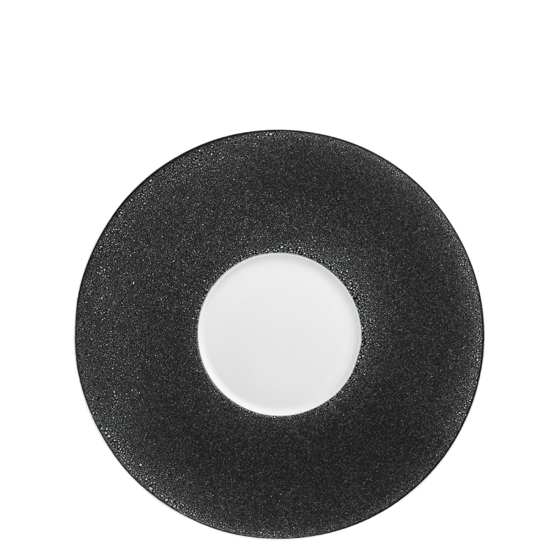 Fürstenberg "Carlo" Gourmet Plate Zigrino Porcelain 29 cm Fürstenberg "Carlo" Gourmet Plate Zigrino Porcelain 29 cm
