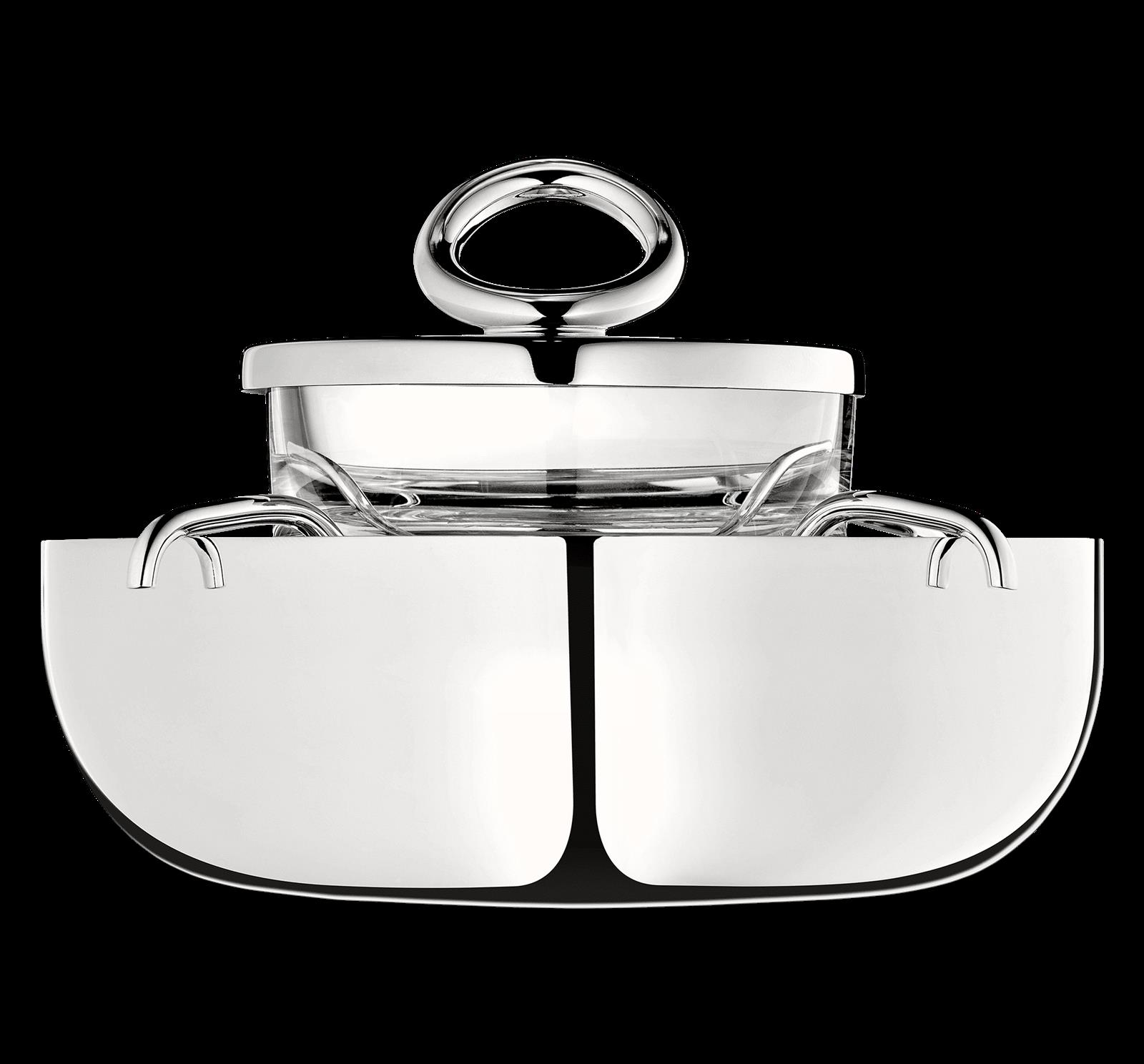 Christofle "Vertigo" Caviar Bowl small silver plated
