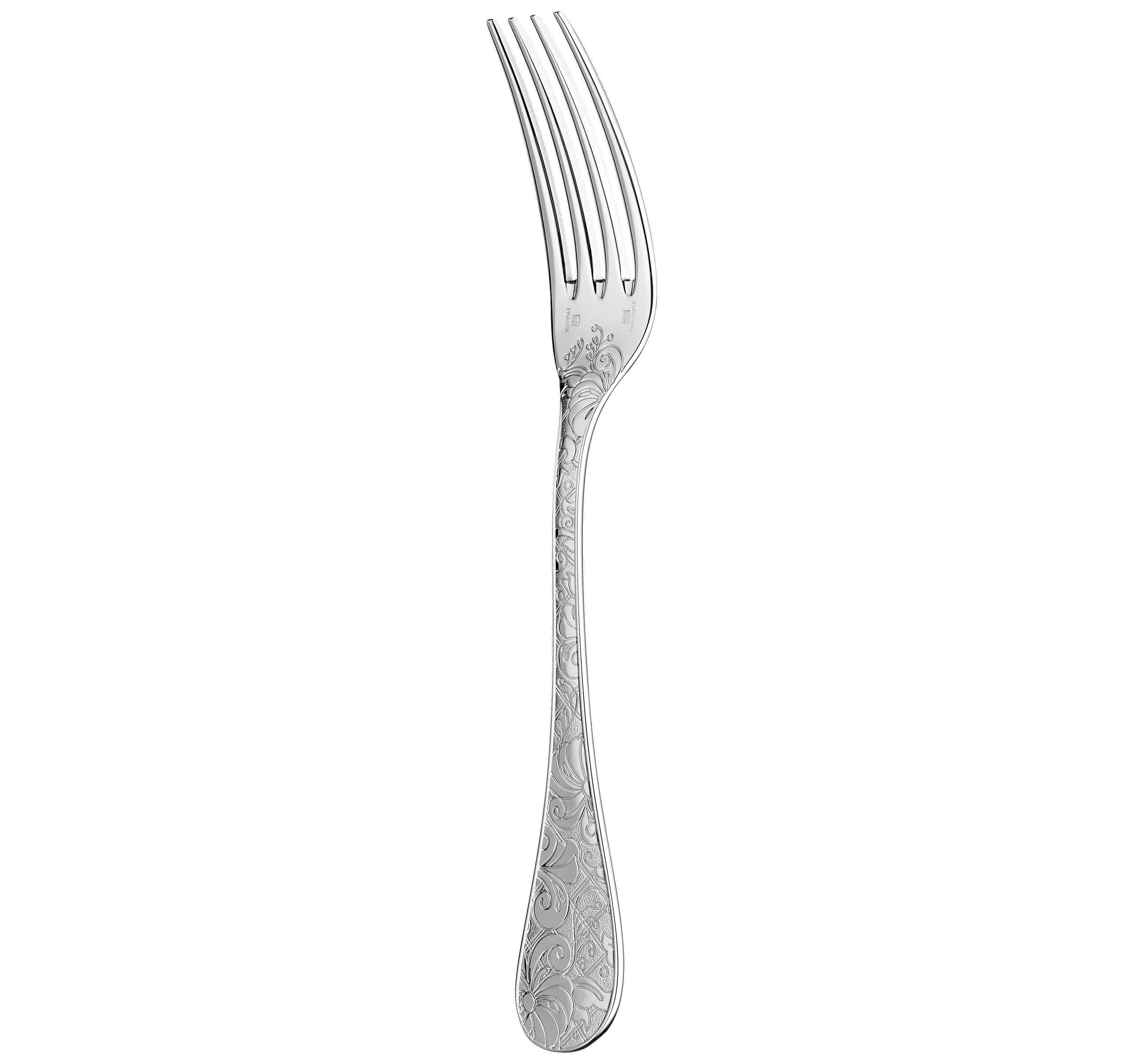Christofle "Jardin D'Eden" Table Fork sterling silver 21 cm