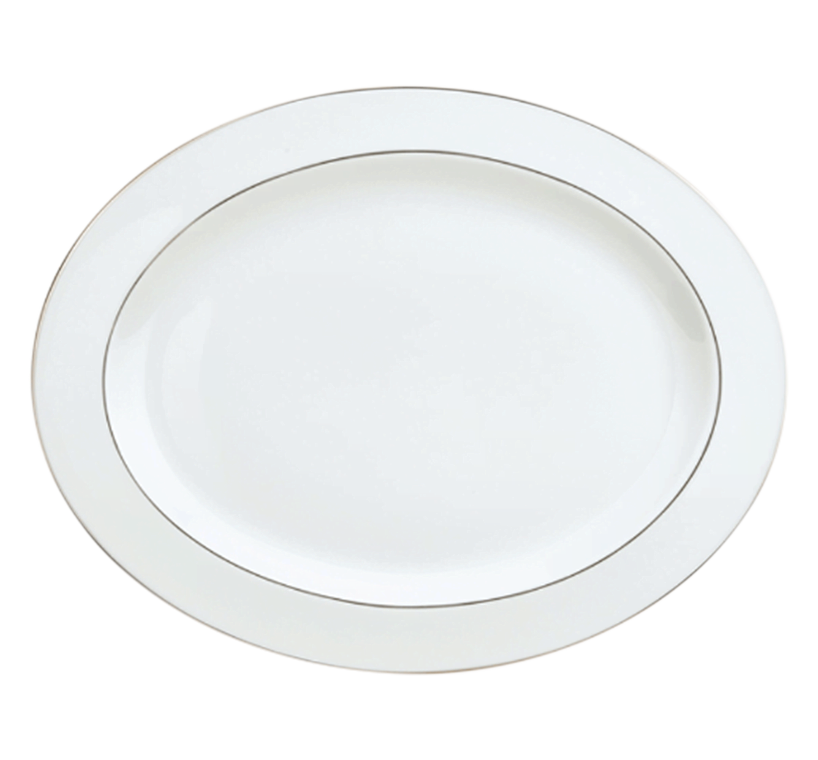 Christofle "Albi" Platter Oval oval porcelain