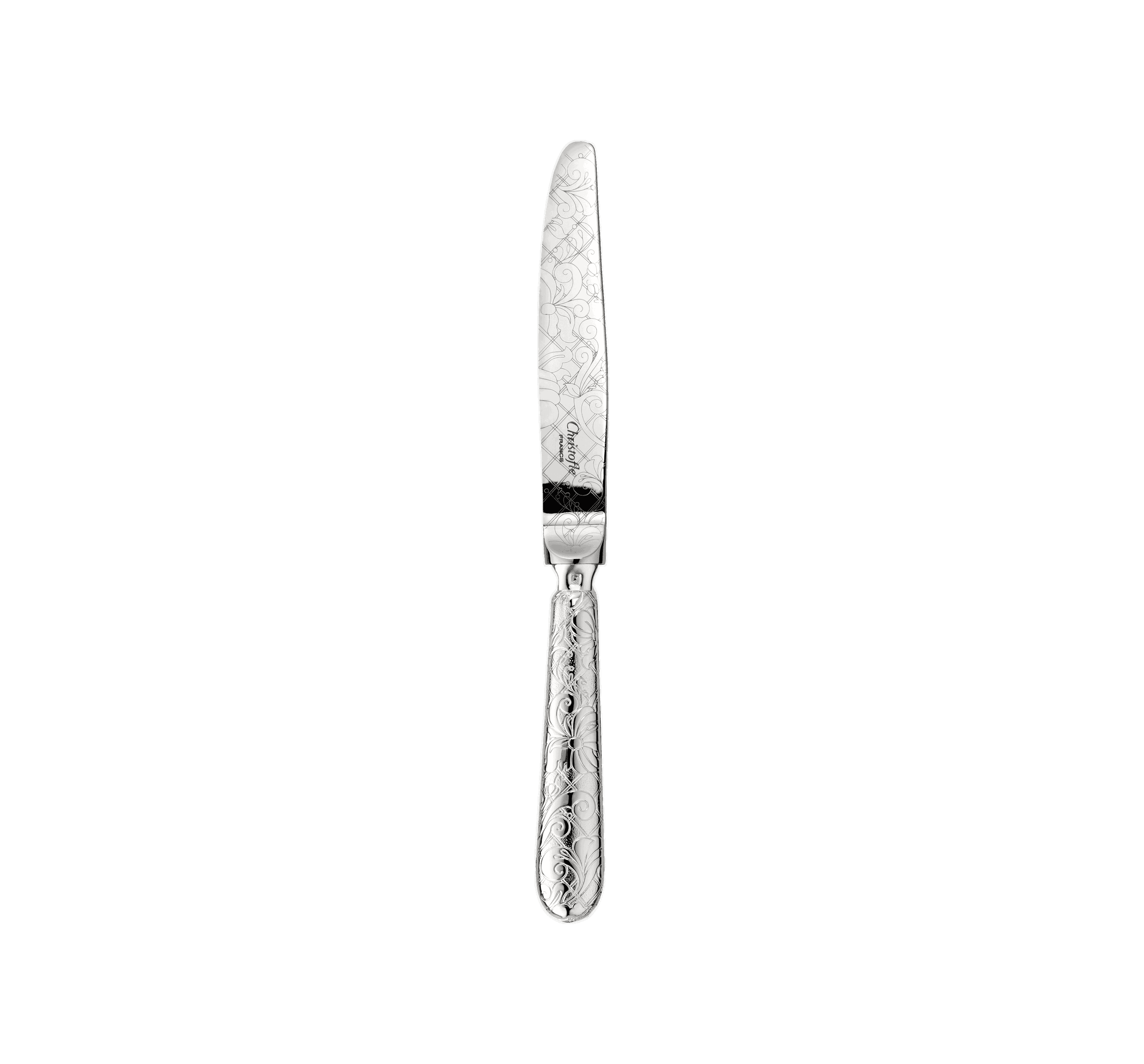 Christofle "Jardin D'Eden" Dessert Knife silver plated 19,5 cm