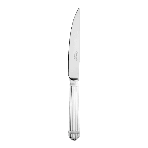Christofle "Aria" Steak Knife goldring silver plated 24 cm