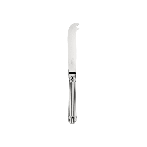 Christofle "Aria" Cheese Knife 2-piece goldring silver plated 21 cm