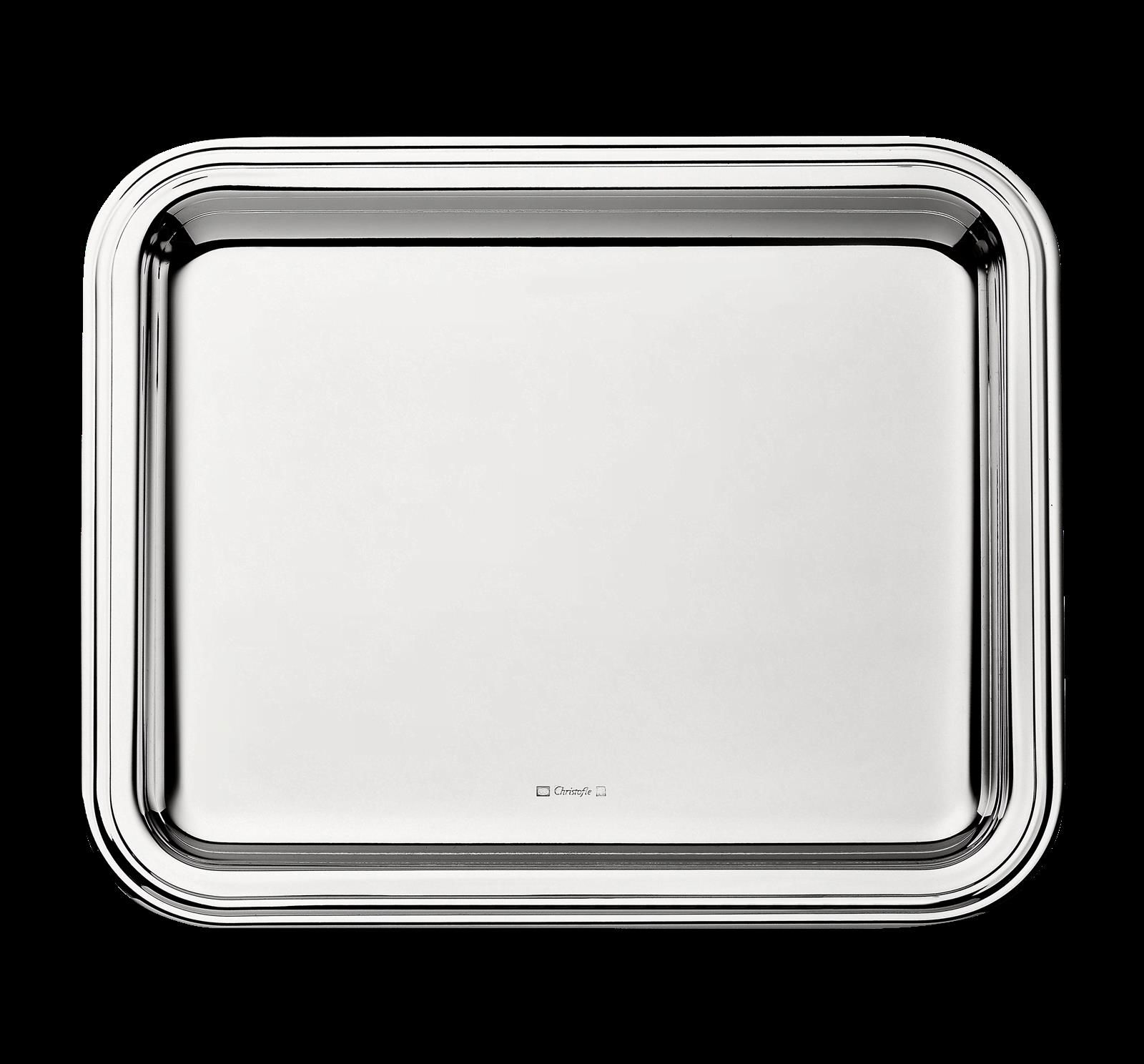 Christofle "Albi" Tray silver plated 20x16 cm