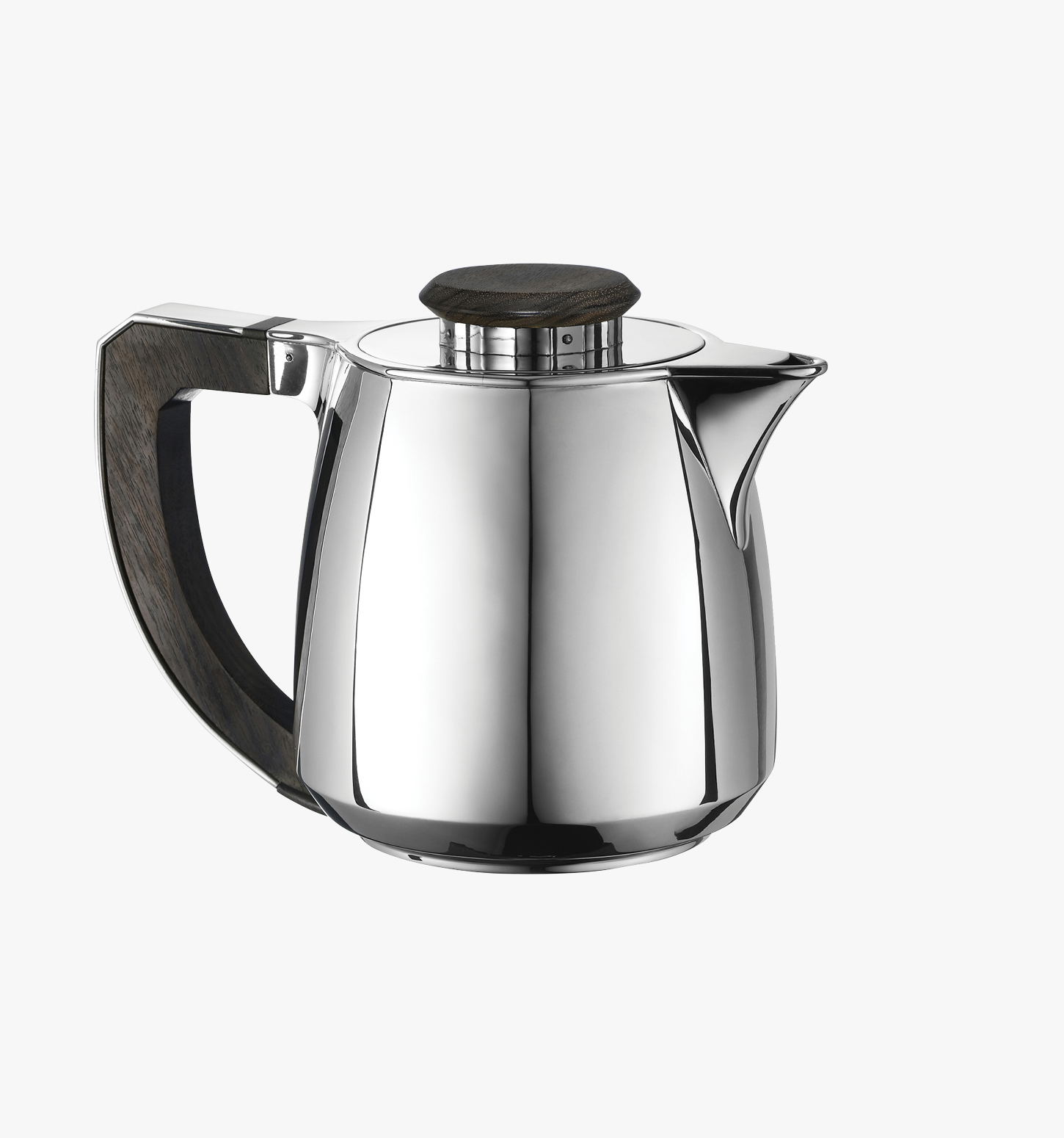 Puiforcat "Art Déco" Kaffeekanne 8-stück Urugne versilbert