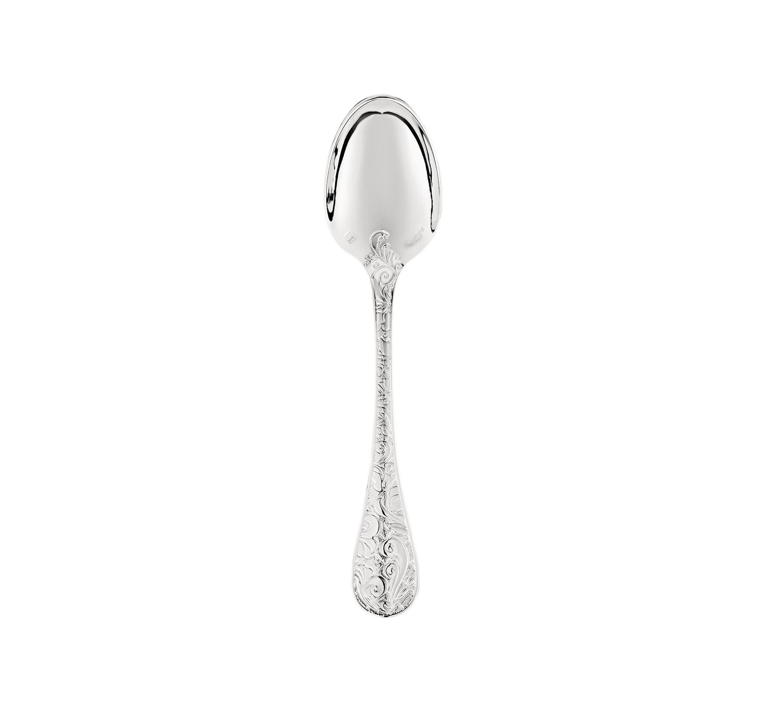 Christofle "Jardin D'Eden" Espresso Spoon silver plated 10 cm