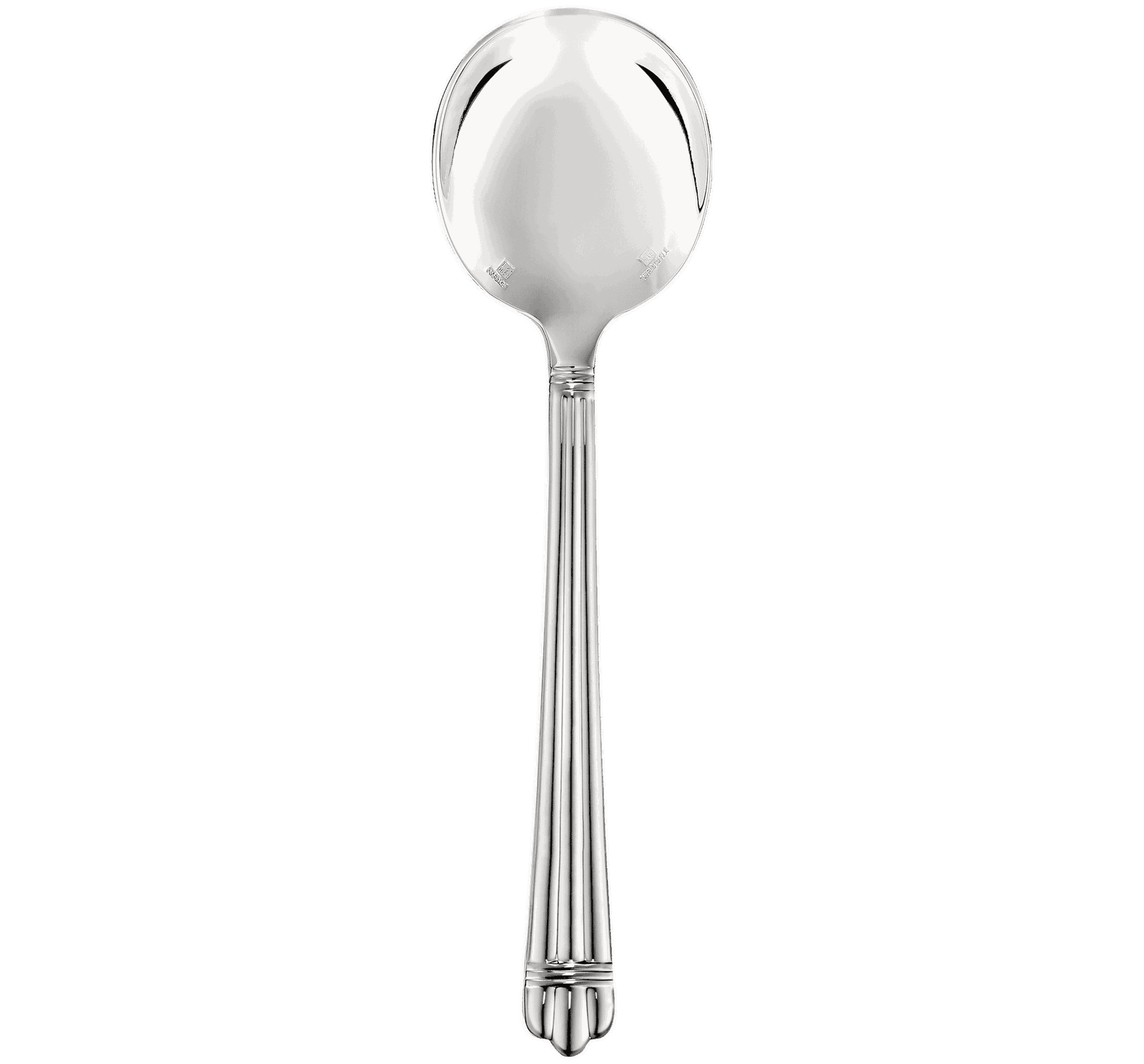 Christofle "Aria" Bouillon / Cream Spoon silver plated 17 cm