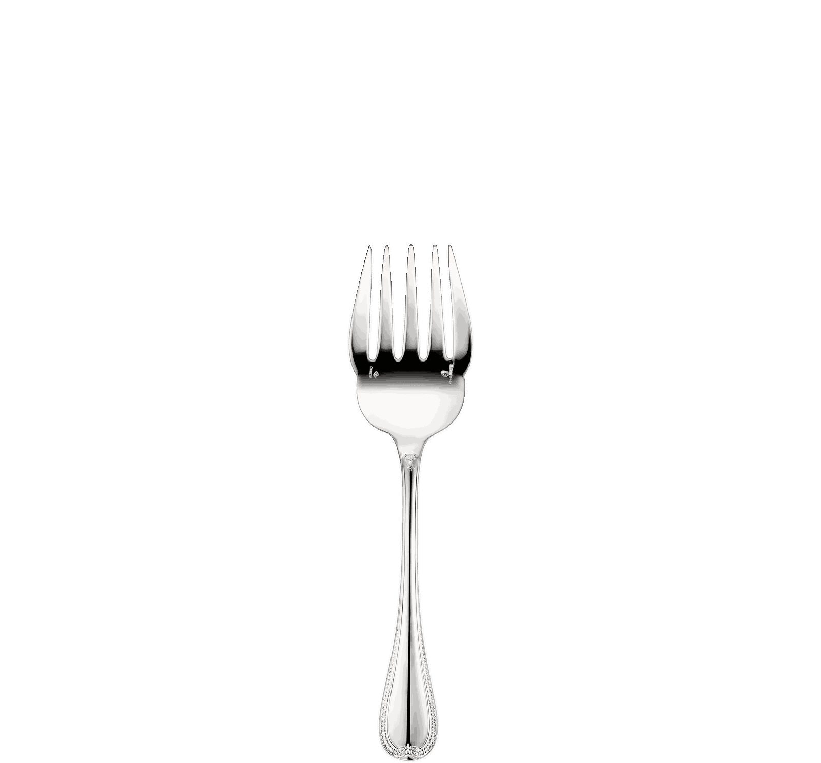 Christofle "Malmaison" Fish Serving Fork sterling silver 22 cm