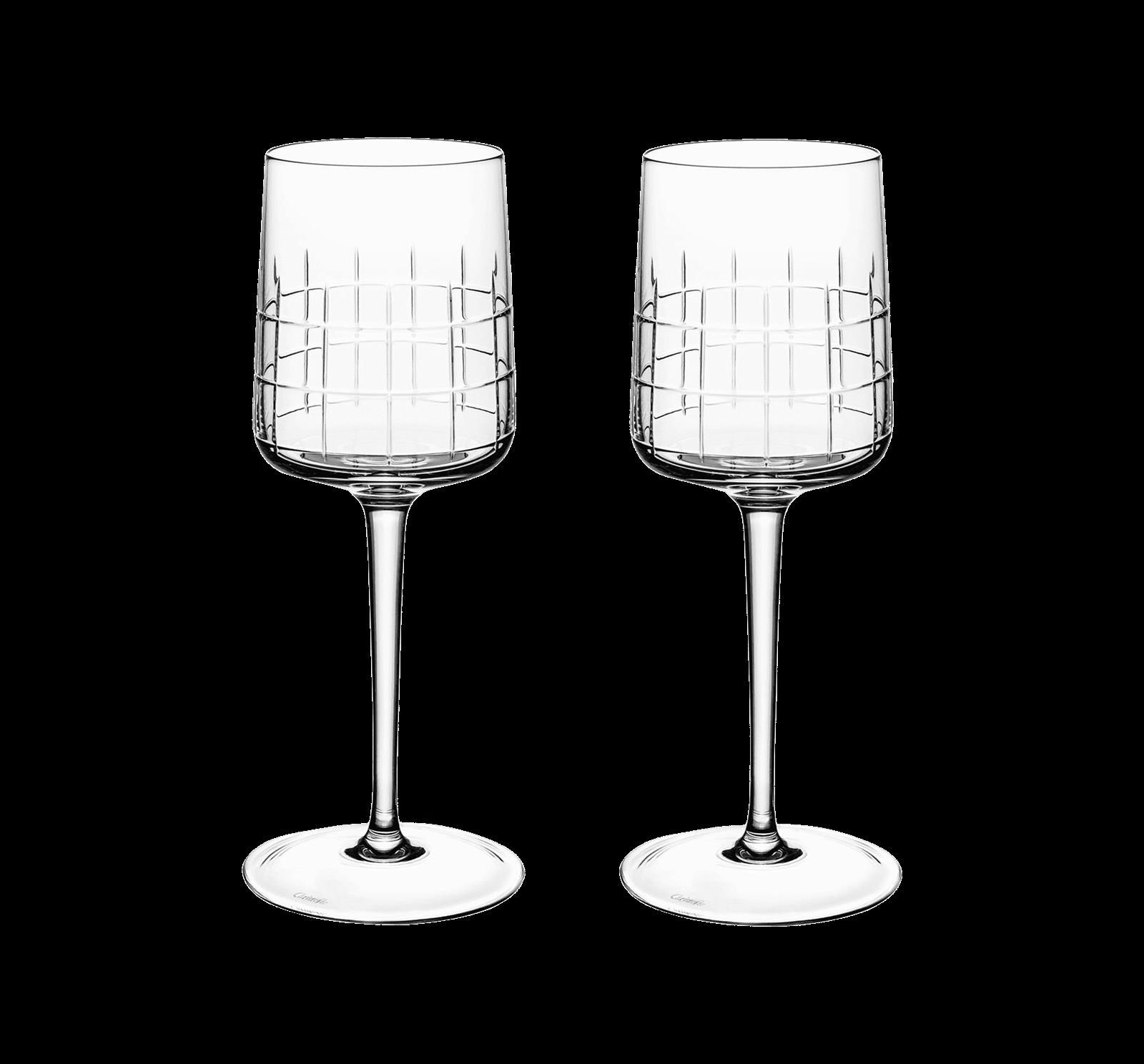 Christofle "Graphik" Water Glass 2-pieces
